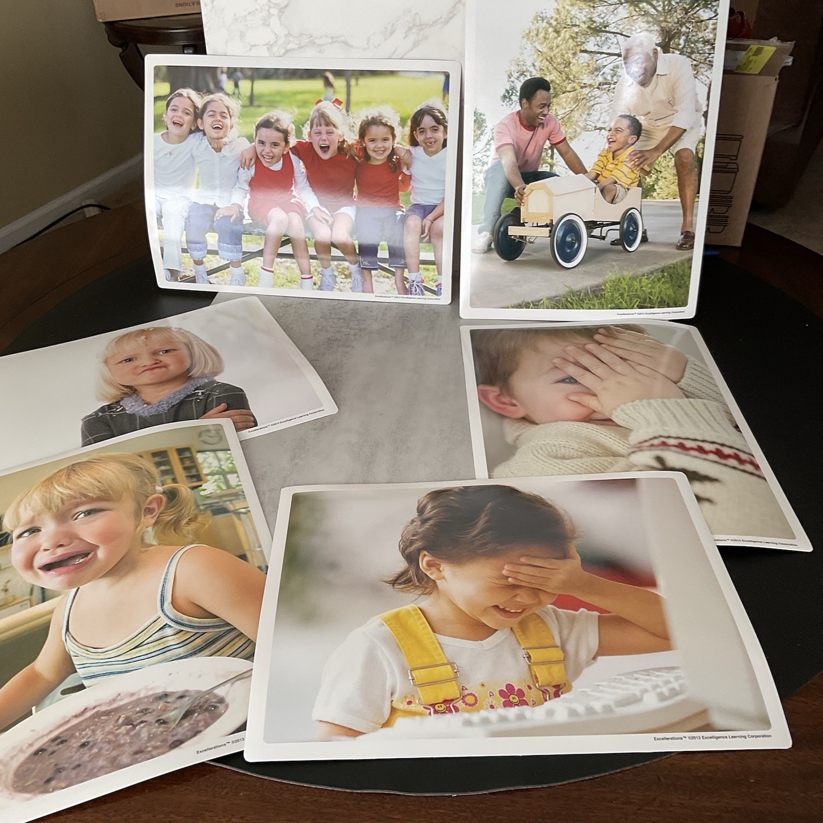 Real Photograph Emotions and Moods Posters, 16×12 inches, Pack of 25, Social …