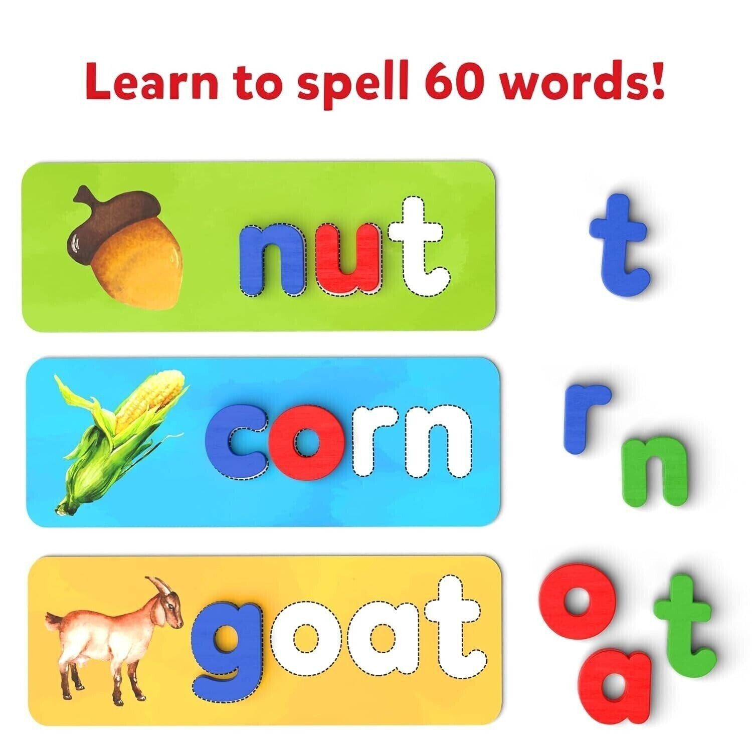 Skillmatics Preschool Learning Activity – Ready to Spell Free Shipping