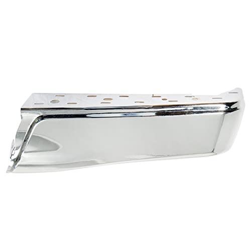 15-20 Ford F150 Rear Bumper End Cap Cover Chrome Right Passenger w/o Sensor Hole