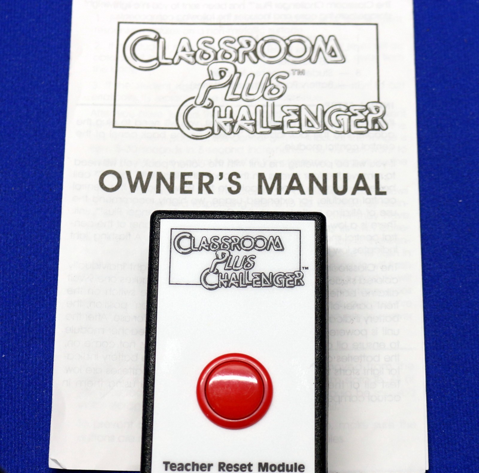 Nasco Classroom Plus Challenger 1999 8 Response Modules Educational Complete Set