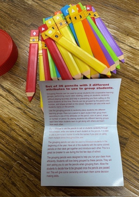 Learning Resources Student Grouping Pencils
