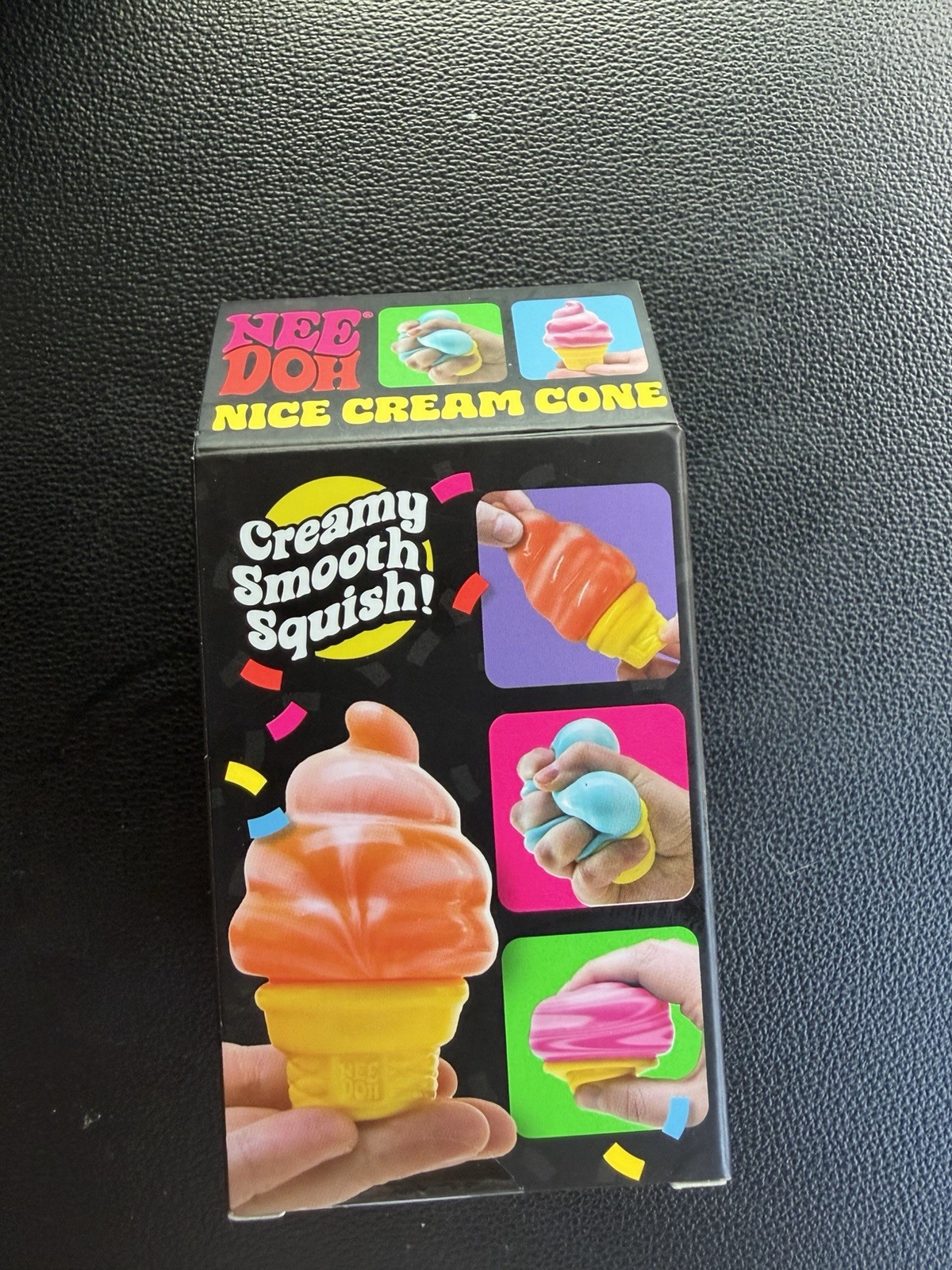 Pink Needoh Nice Cream Cone New in Box Ice Cream Squish toy