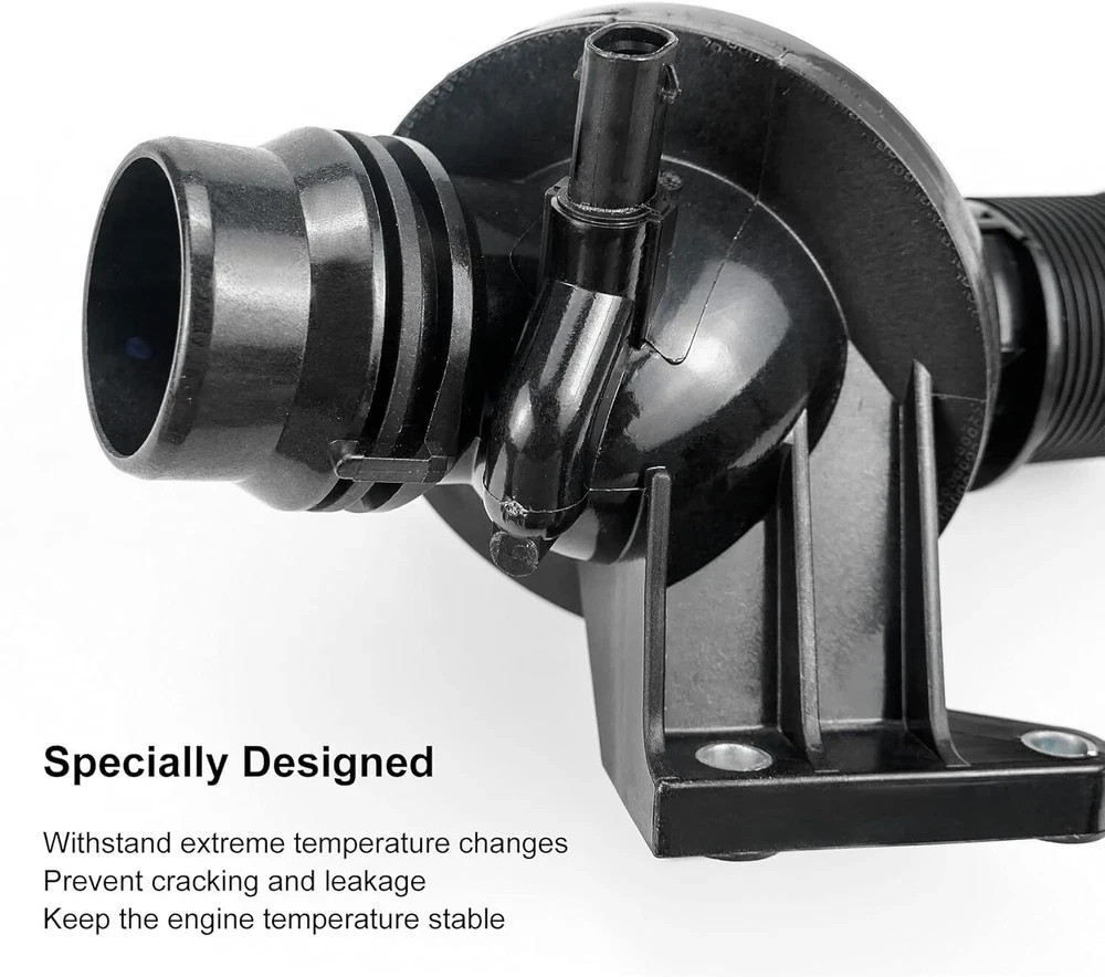 Engine Coolant Thermostat Housing Assembly with Sensors Fit for BMW E84 F10 F22