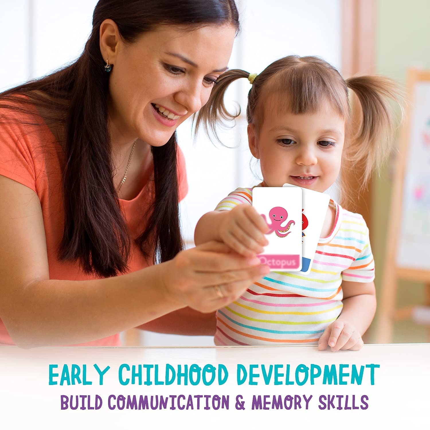 Toddler Flash Cards – Interactive Alphabet Learning with Alphabet Flash Cards…