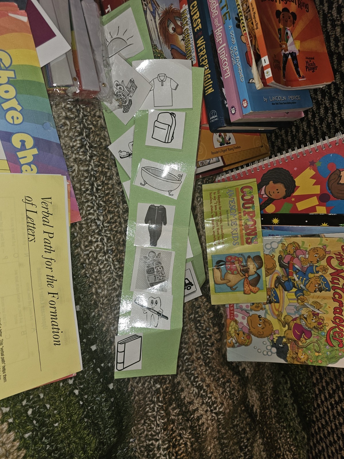 Homeschool Educational Elementary Lot Books Alphabet Ages 4-11