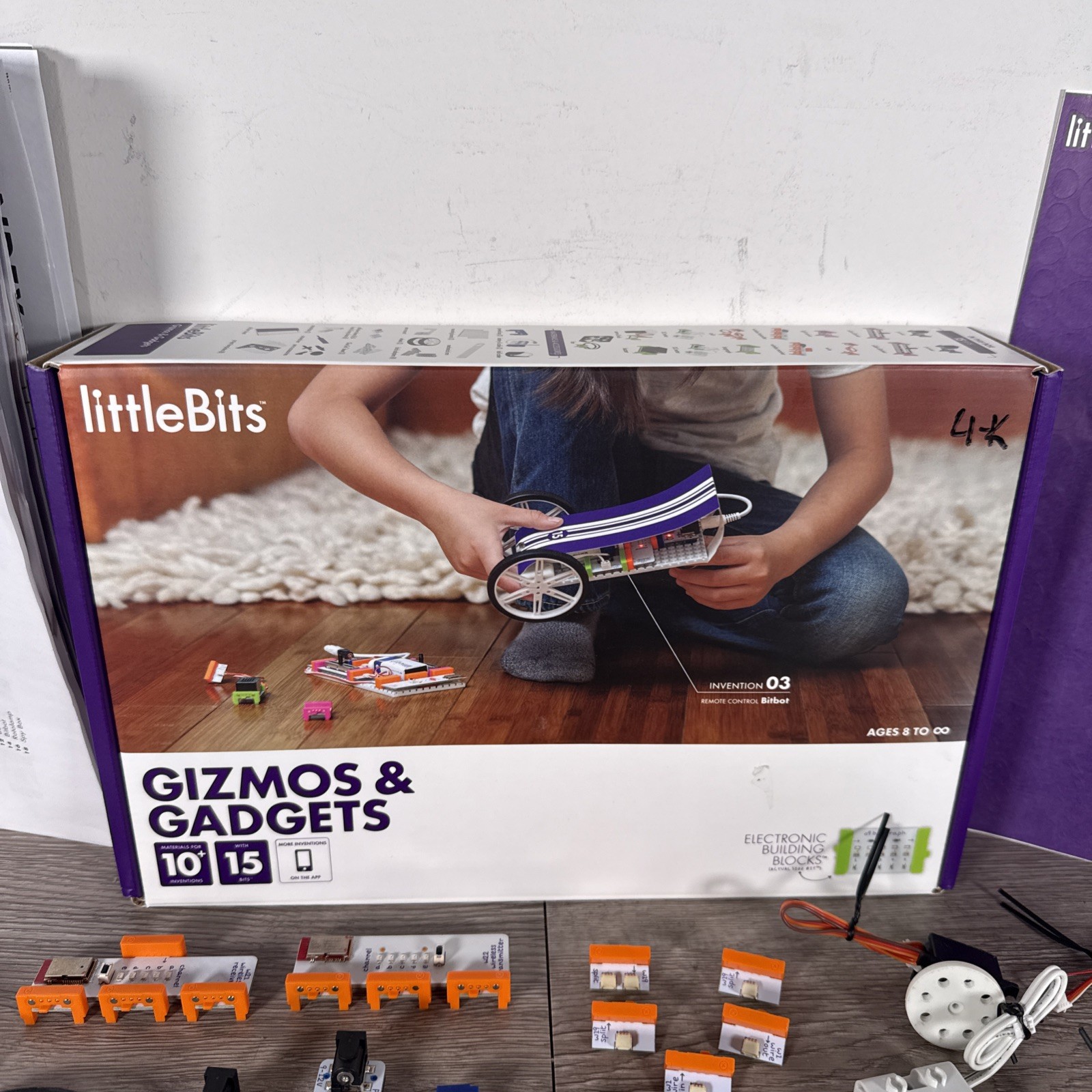 NEW Little Bits Gizmos & Gadgets Kit, STEM – Electronic Bitbot Makers Toy
