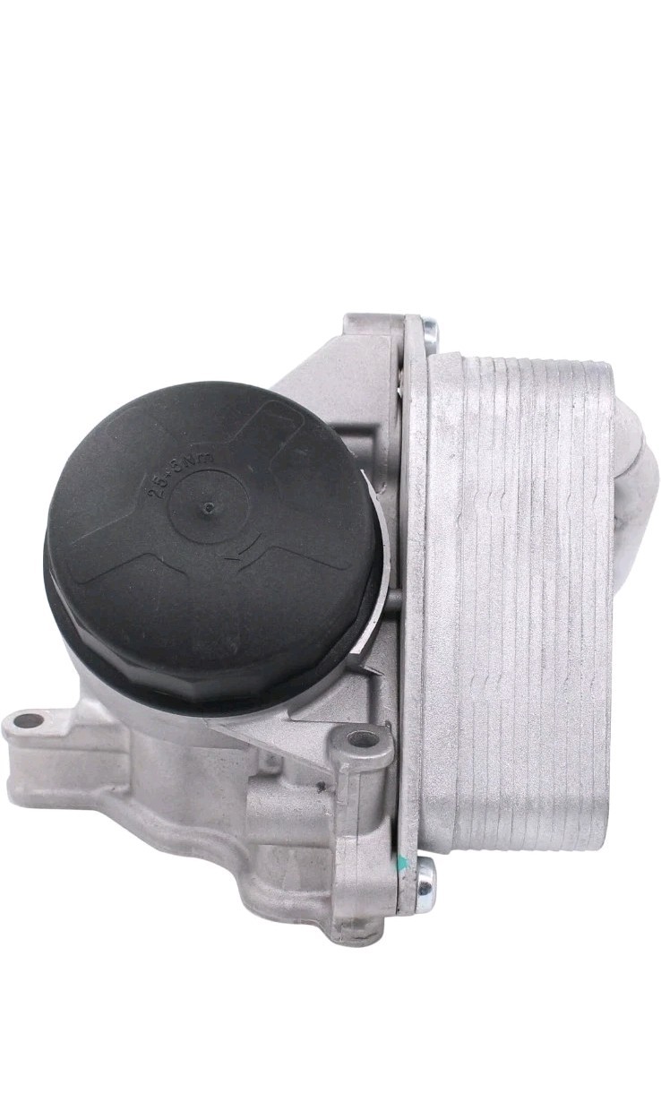 MOTOKU Engine Oil Filter Housing with Oil Cooler and Gasket Assembly for BMW