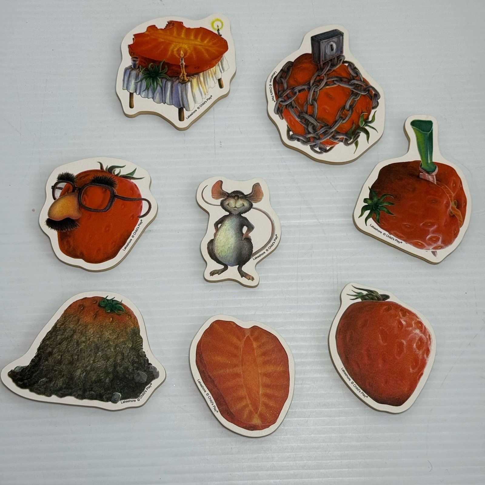 Lakeshore VTG Preschool Mouse Strawberry Hungry Bear Magnetic Storytelling Kit