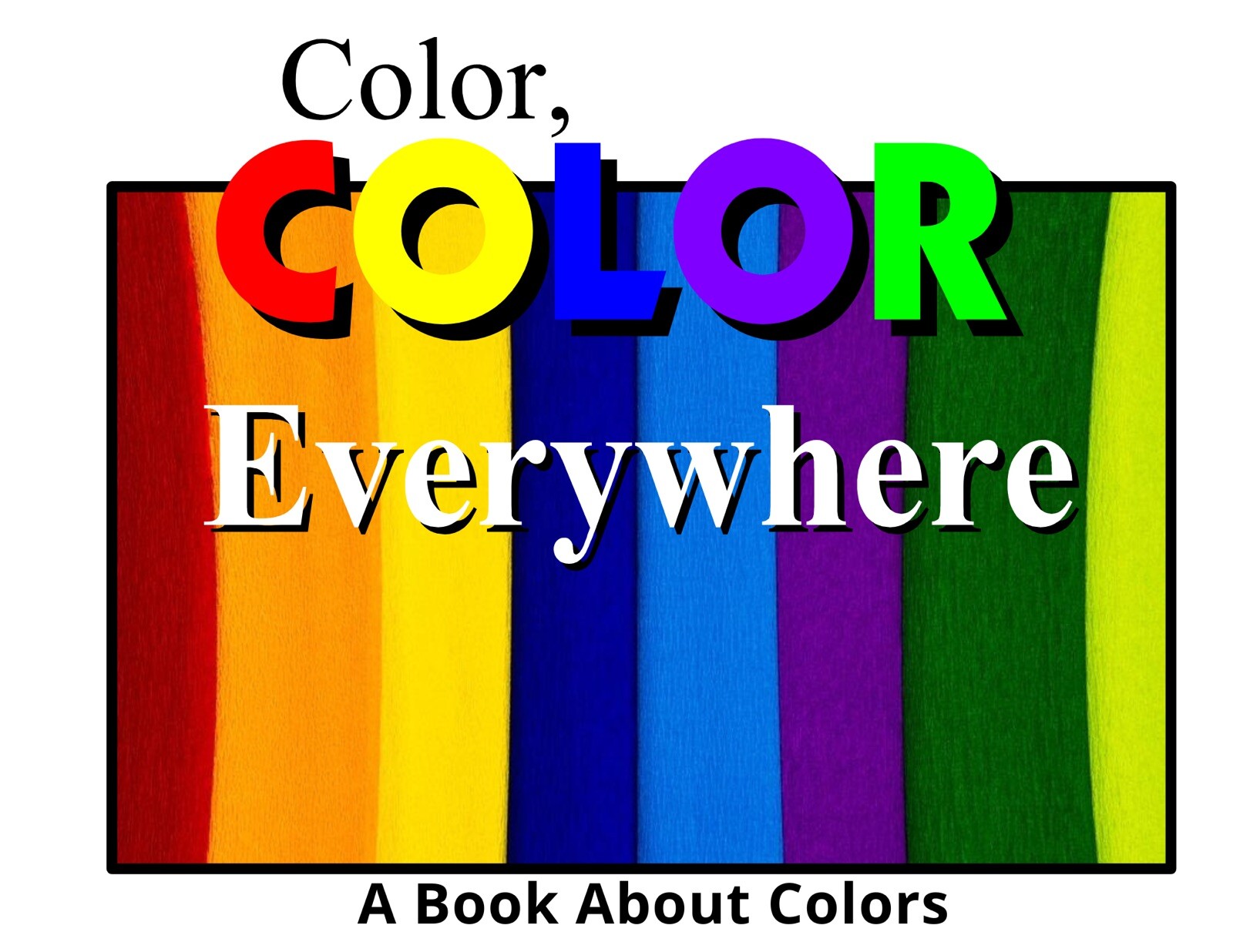 Colors Series – 6 Book Set | LEARNING COLORS | Spiral Bound Picture Book SET 1