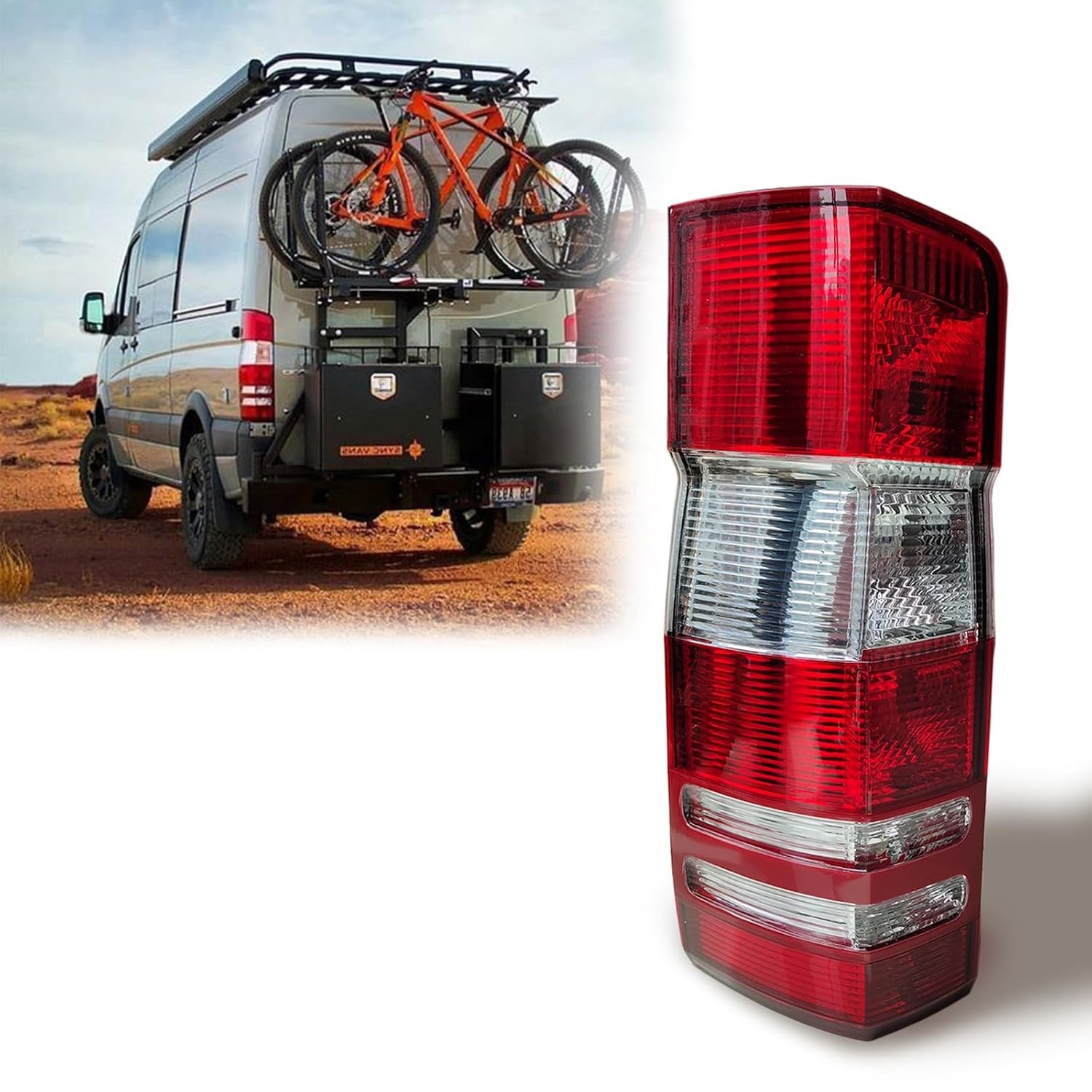2007-2018 Mercedes-Benz Sprinter Heavy Duty Driver Side Tail Light Compatible