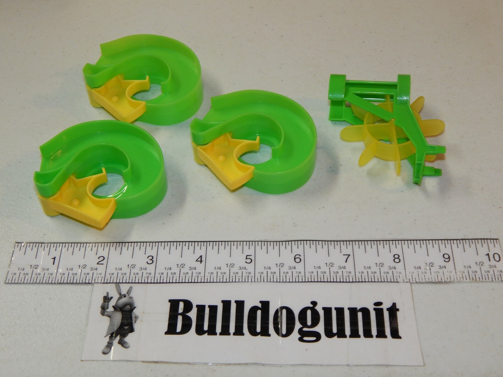 Marble Run 224 Quercetti 6588 Replacement 3 Gate Parts & 1 Spinner Parts Only