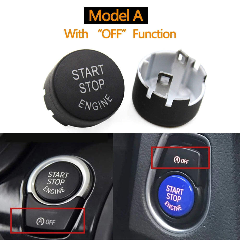 Engine Ignition Start Stop Switch Cover OFF Button For BMW F G Series 1 2 3 4 5