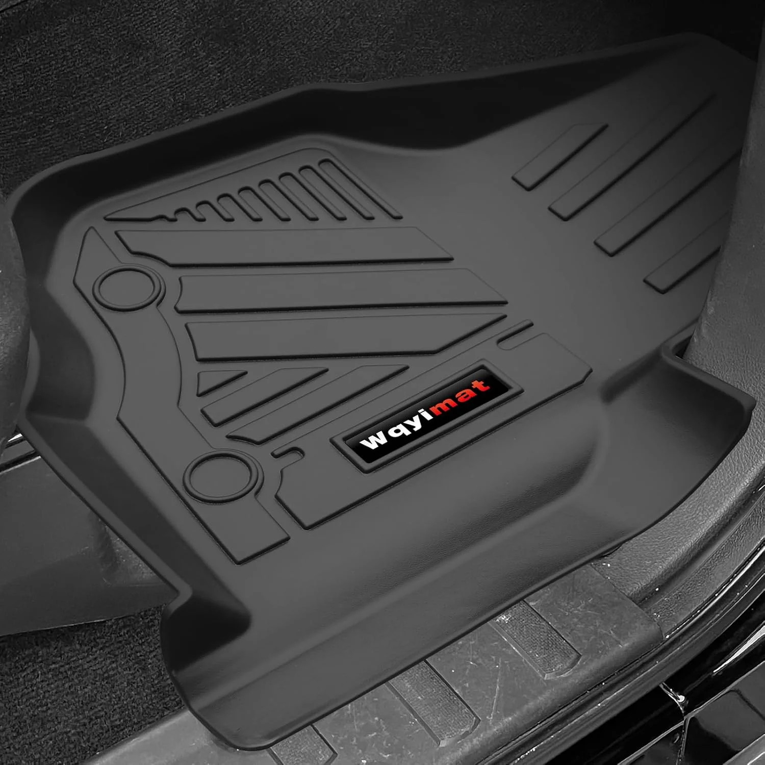 Custom All Weather Floor Mats Liner for 2009-2014 Ford F-150 All Cabs (w/Out Man
