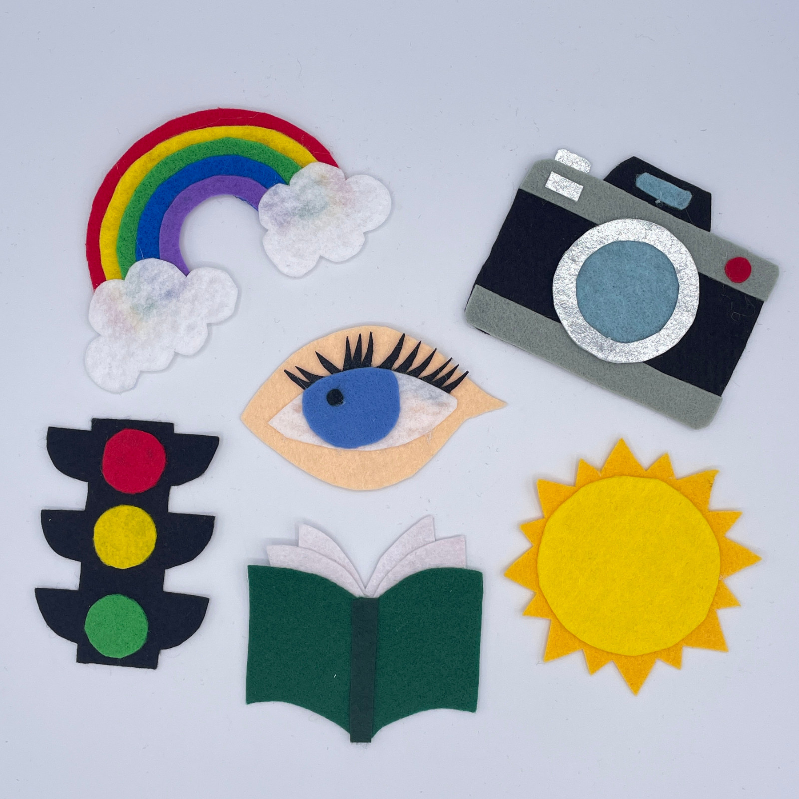 My Five Senses Felt Story Set for Felt or Flannel Board Play