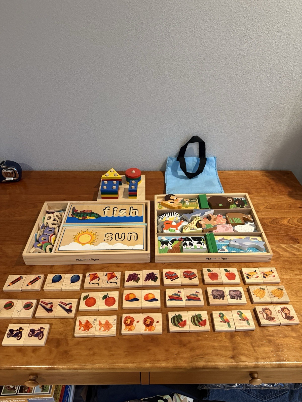 Large set of children’s educational play toys, activities, games, vintage & new
