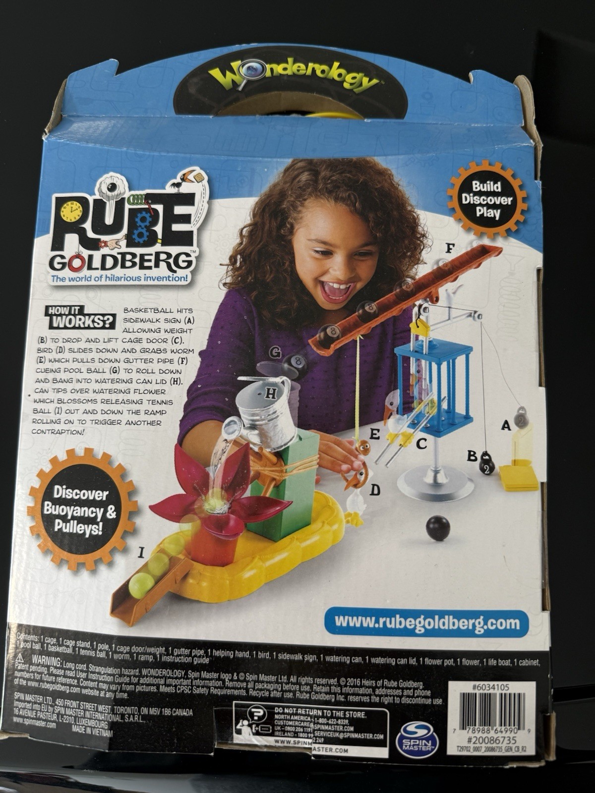 Rube Goldberg Make the Flower Grow STEM Wonderology The Garden Challenge NEW