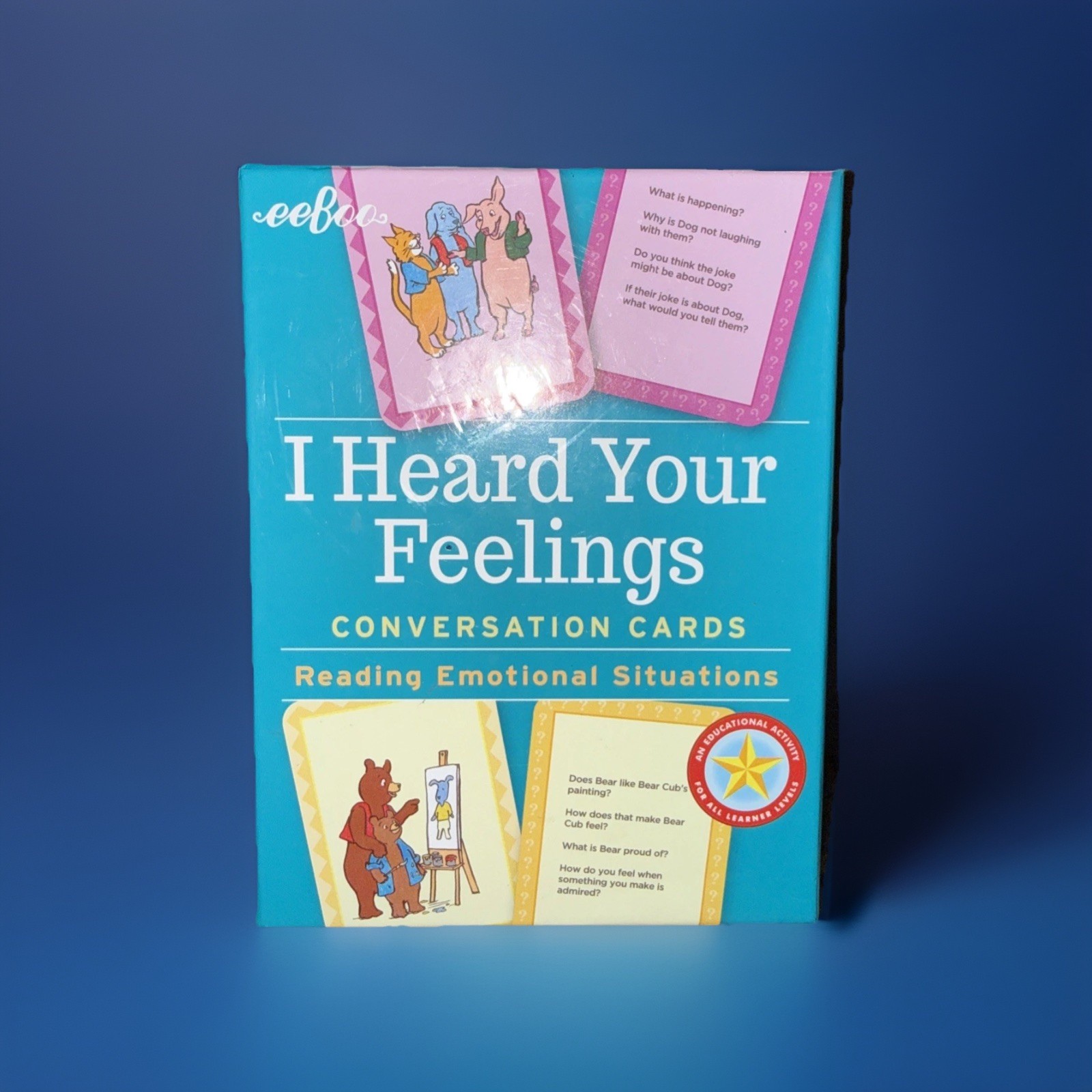 Social Emotional Flashcards I Heard Your Feelings Emotional Situations Complete