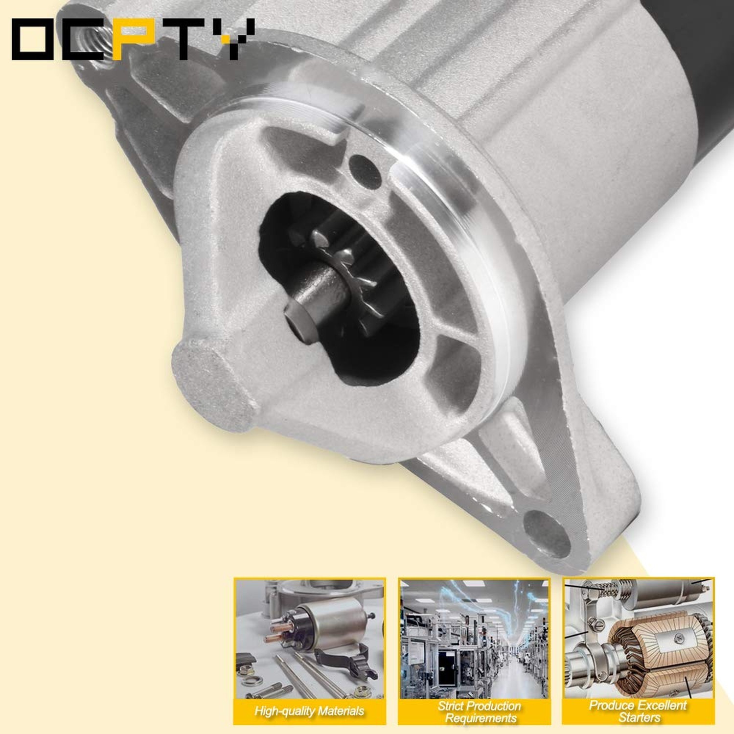 OCPTY Starter Fit for Grand for Cherokee 4.0L(242) L6 All 2003 2004 TJ Series…
