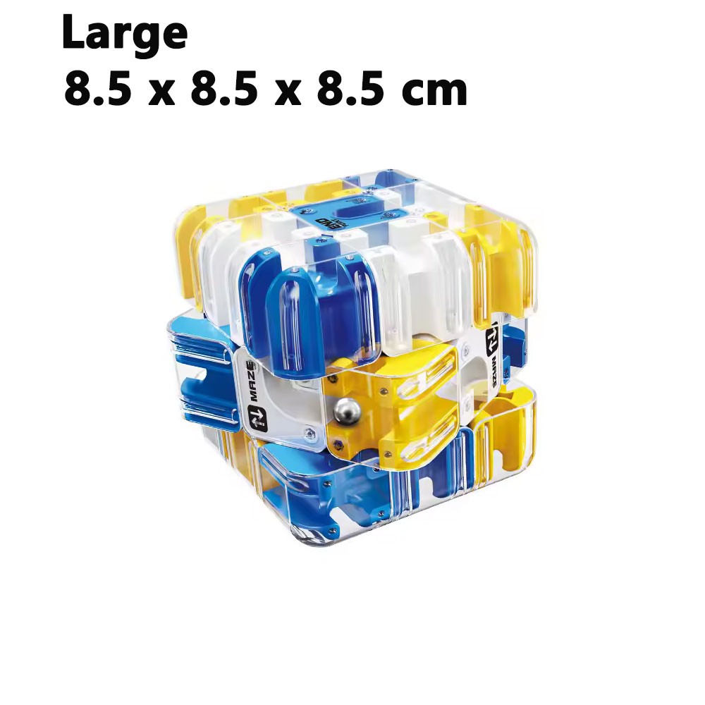 2026 New Fun 3D Rolling Ball Maze Puzzle Cube, Brain Teaser Challenge Game