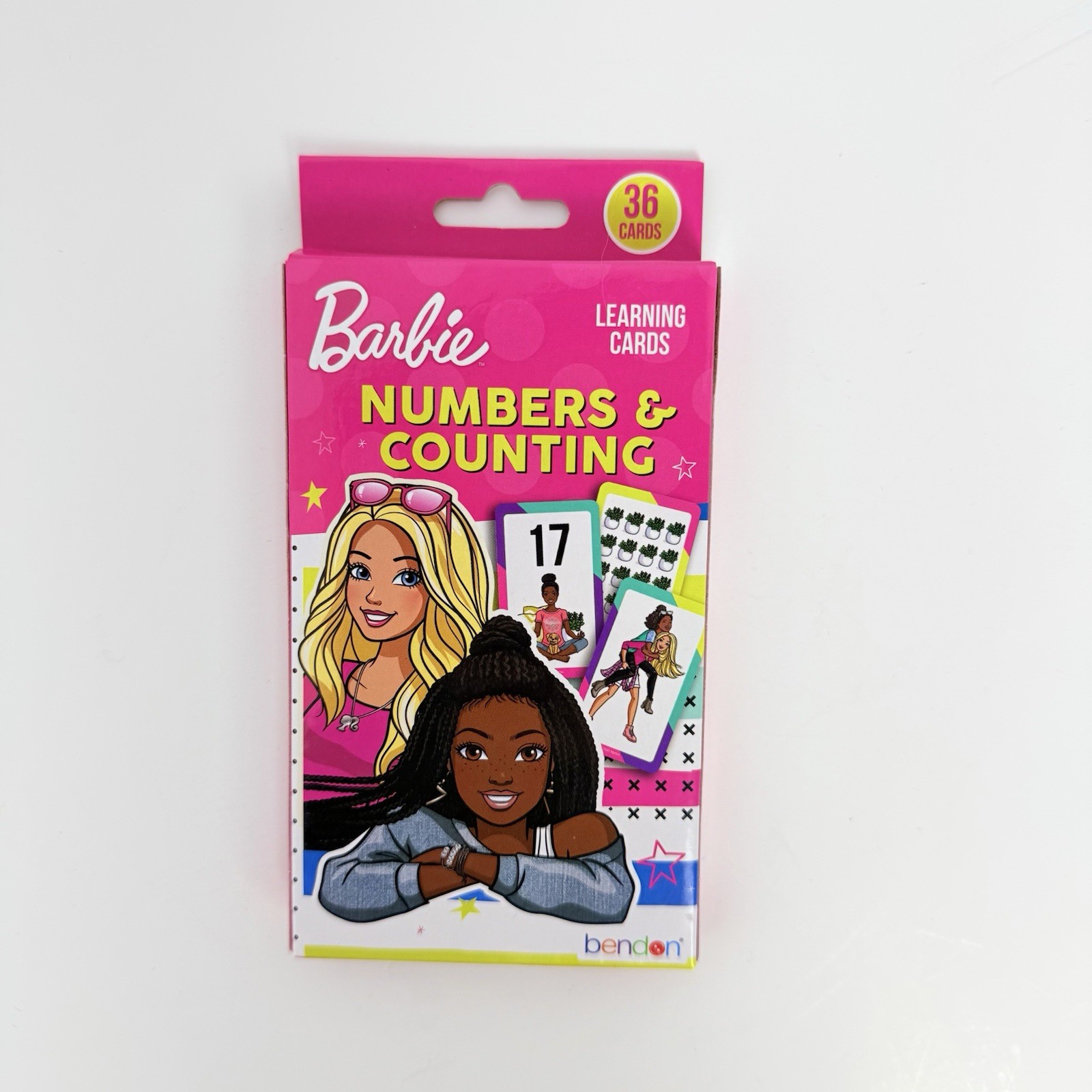 Barbie & Friends Numbers & Counting Learning 36 Flash Cards ~ NEW ~