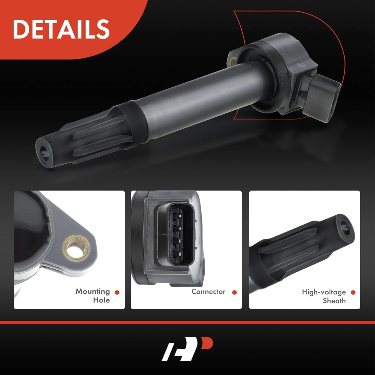 A-Premium 6PCS Ignition Coil Packs Compatible with Toyota, Lexus & Lotus Vehicle