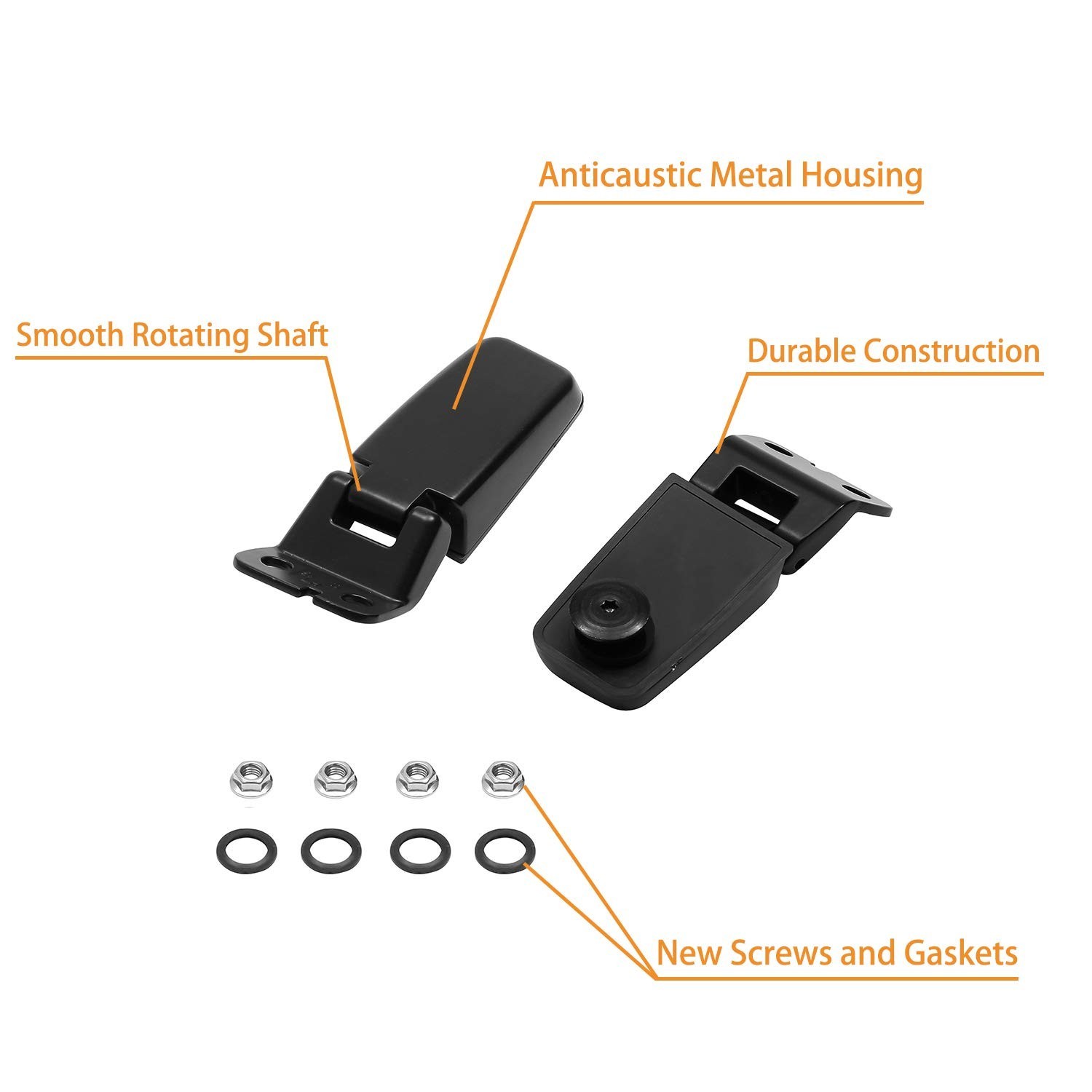 Rear Window Hinge Set Liftgate Glass Hinge Right & Left | Replacement for 200…