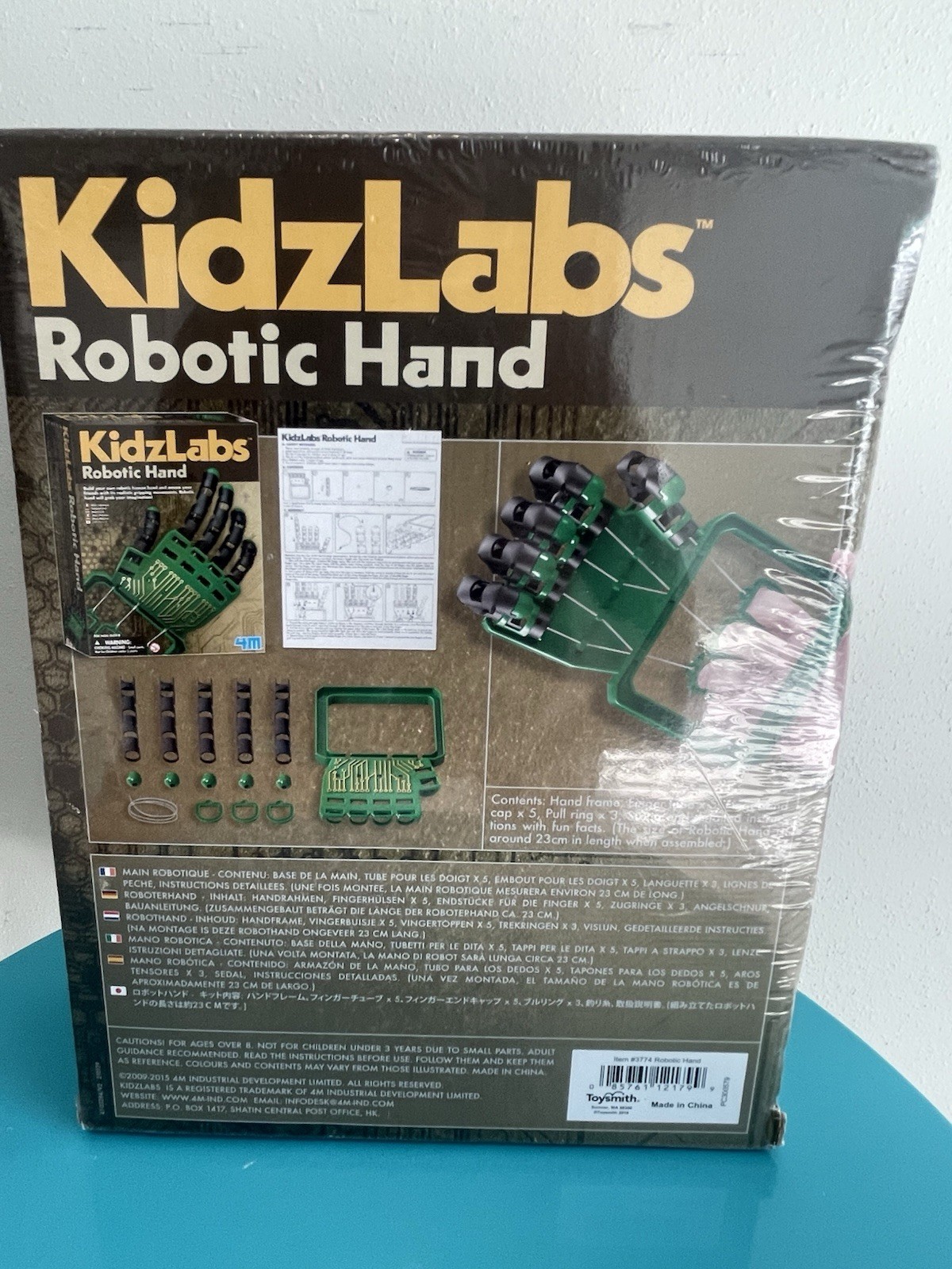 ROBOTIC HAND KidzLabs Science Kit – NEW/Sealed