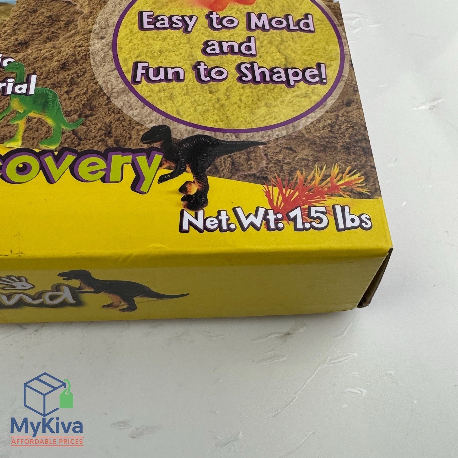 CoolSand moldable sand dino discovery set 3D dinosaur figures kids toy