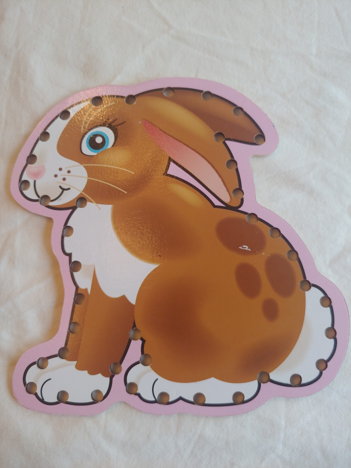 8 Animal Lacing Cards, 5 Strings Great For Dexterity, Item 270