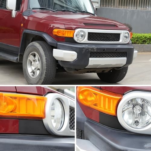Front Bumper Grille Headlight Lower Filler Trim Compatible Matte Black (Left)