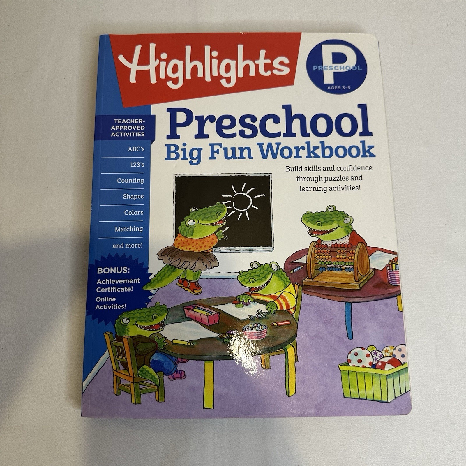 Preschool To Six Years Learning Workbooks For Summer Refreshment And School Year