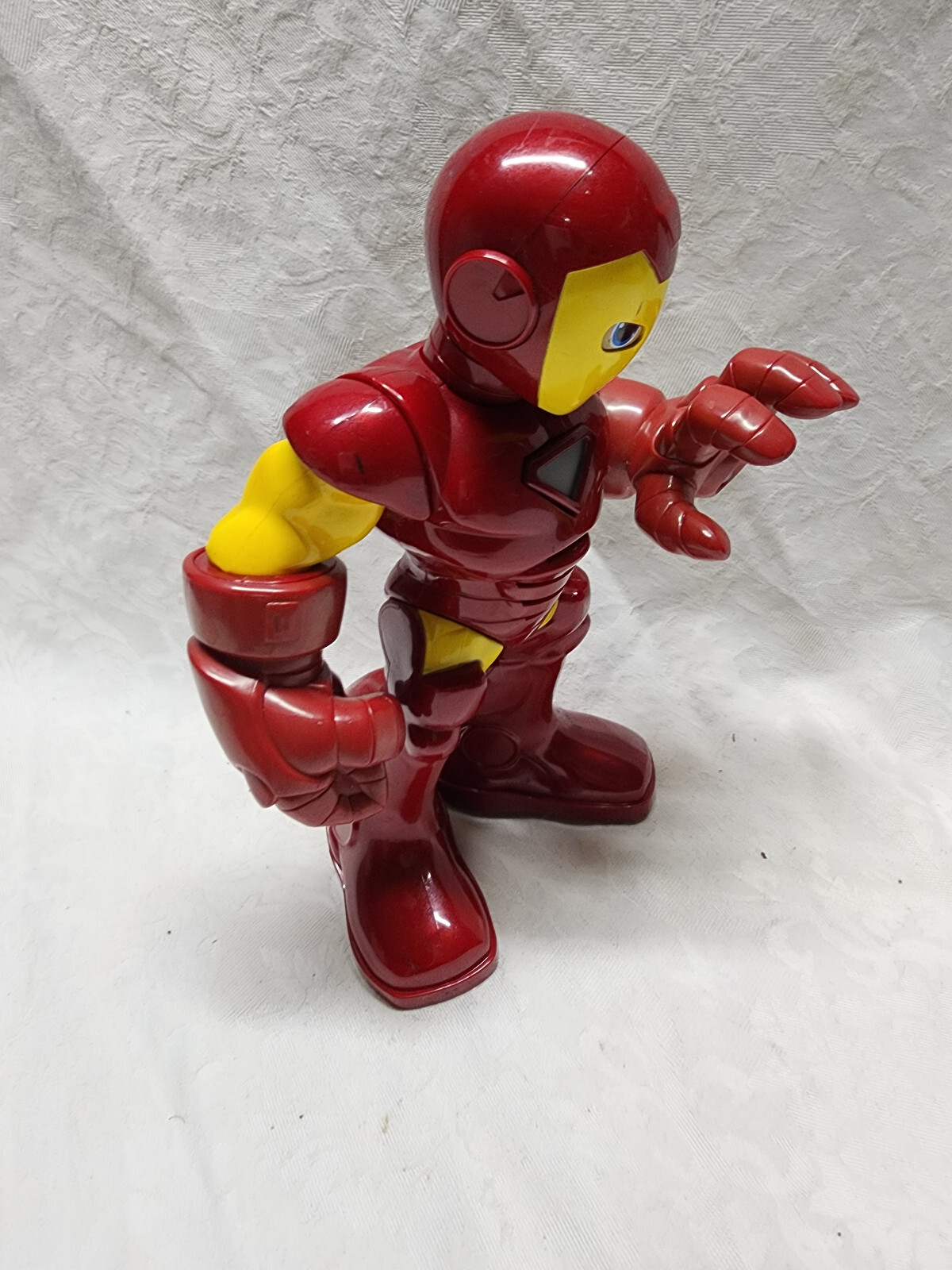2010 Marvel Hasbro Talking Iron Man Figure 10.5″ Heroes Squad Toy