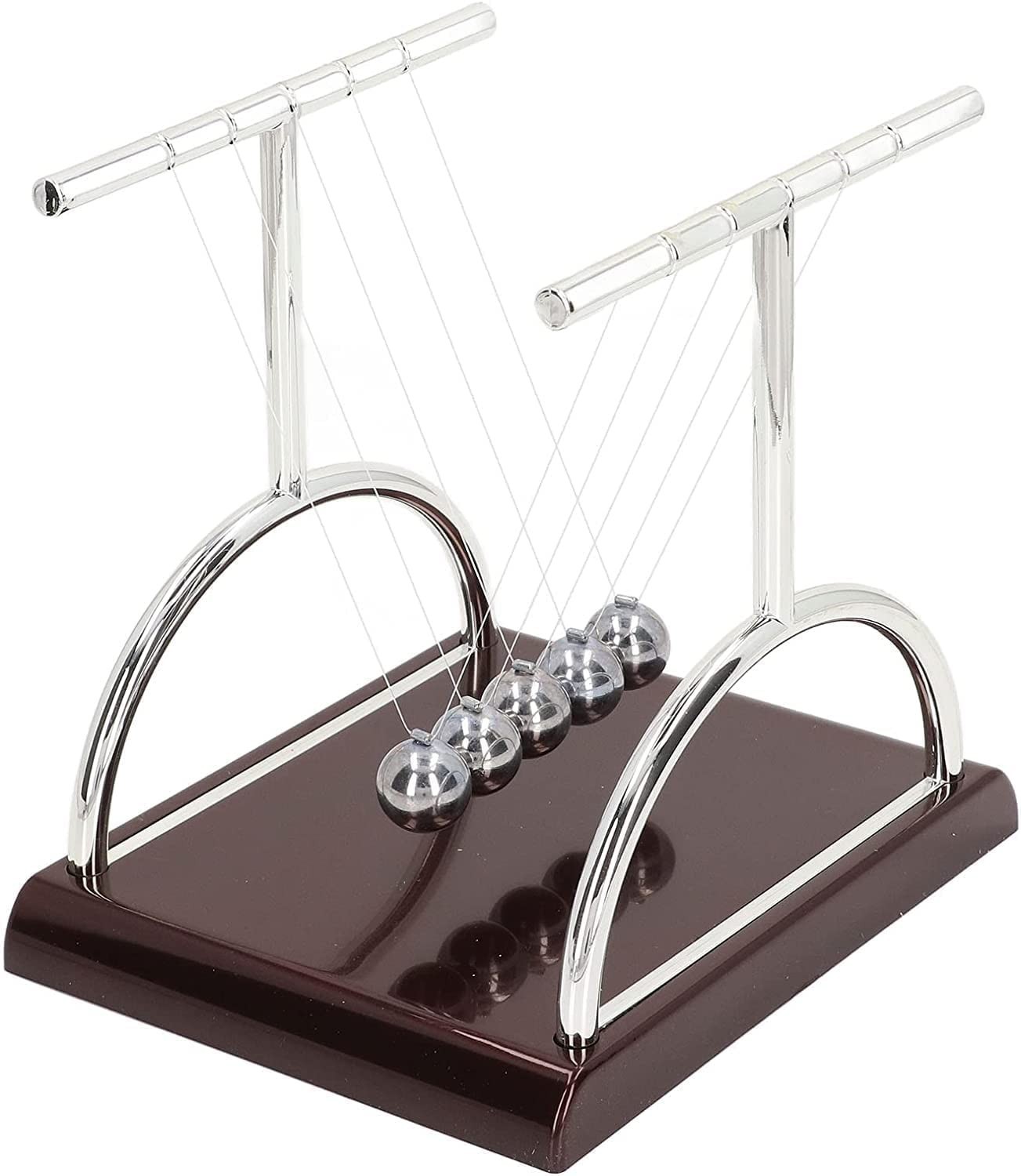 Newton Cradle Pendulum-Metal Perpetual Motion Toy & Swing Balance Collision Ball