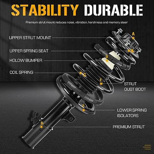 Toyota Camry Front Strut Assembly Pair 1997-2001 2.2L