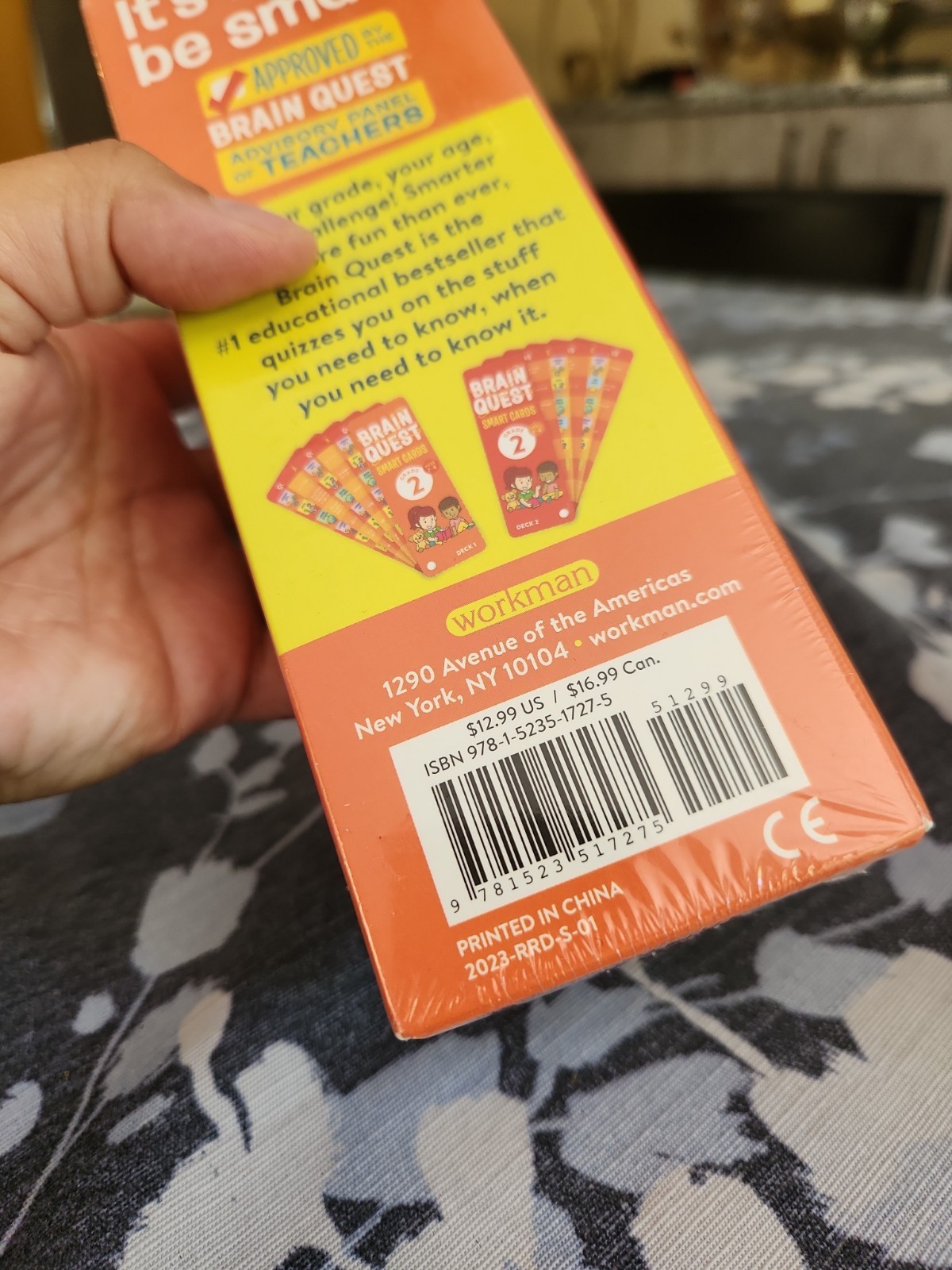 Brain Quest Smart Cards Learning Game Grade 2 Math Science Tech Social Studies