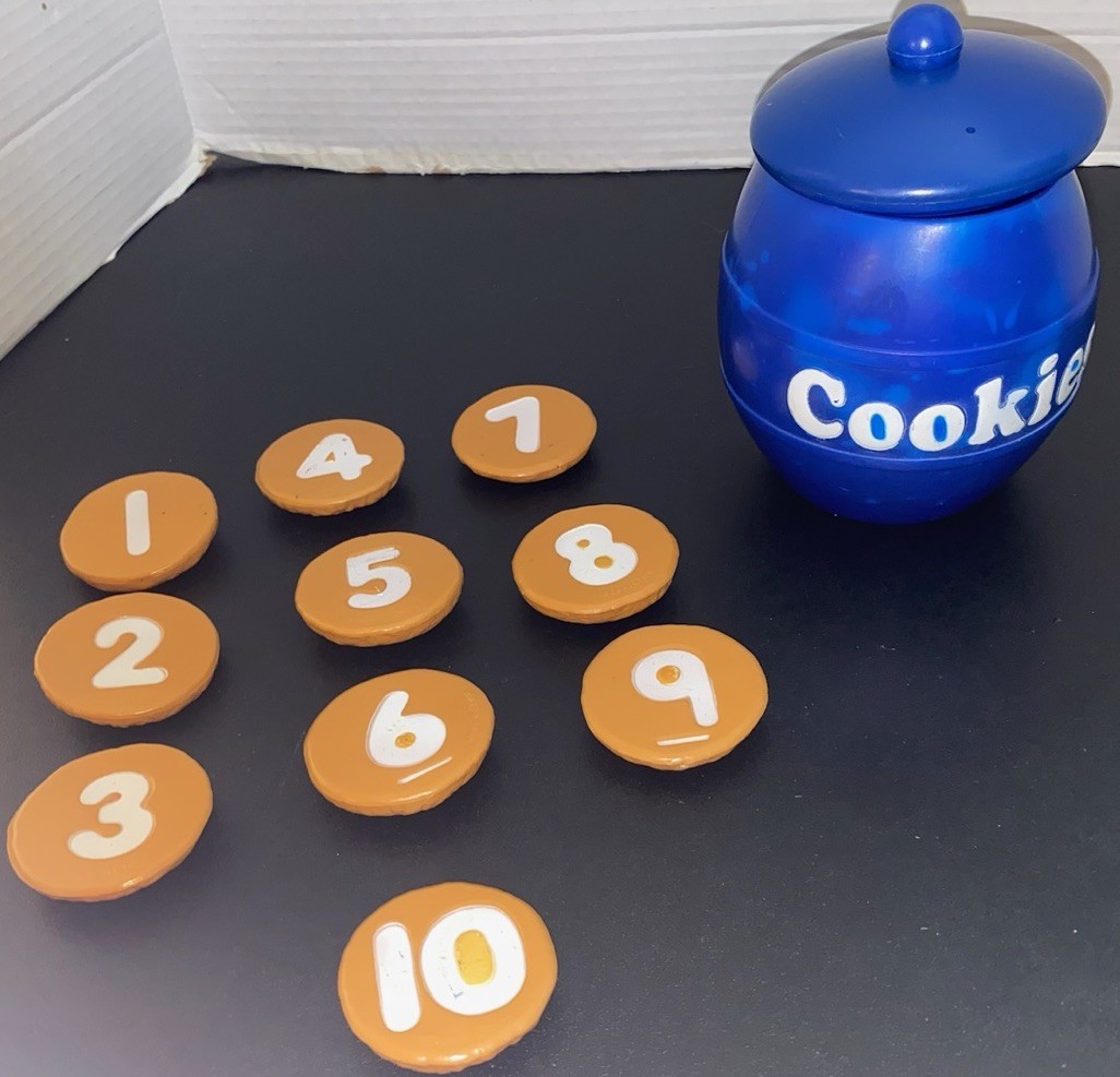 LEARNING RESOURCES COUNTING COOKIES ORIGINAL RARE COMPLETE