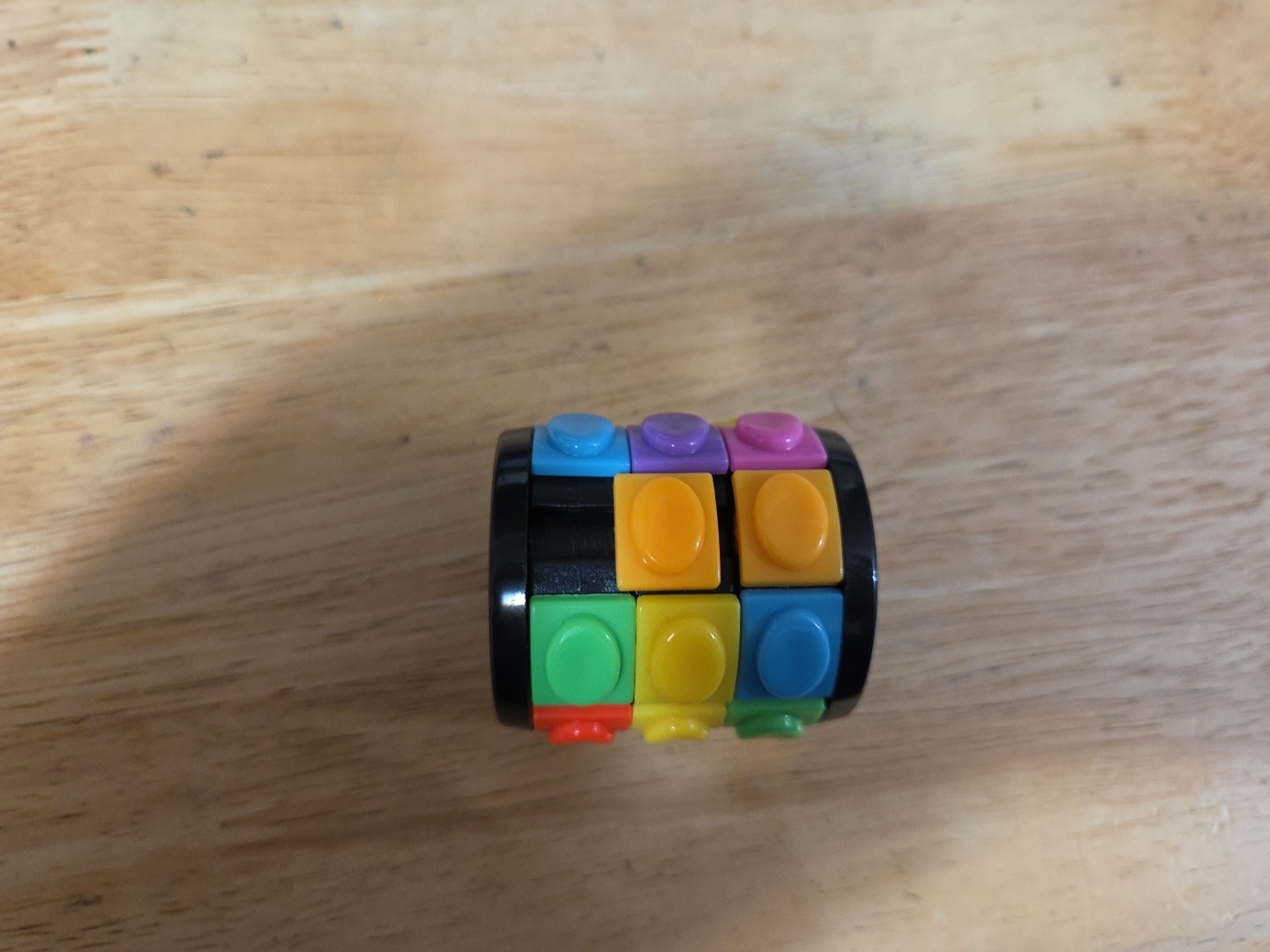 Fidget Cube 4cm Cylinder for Sensory Kids Educational Toy Game Twist Toy