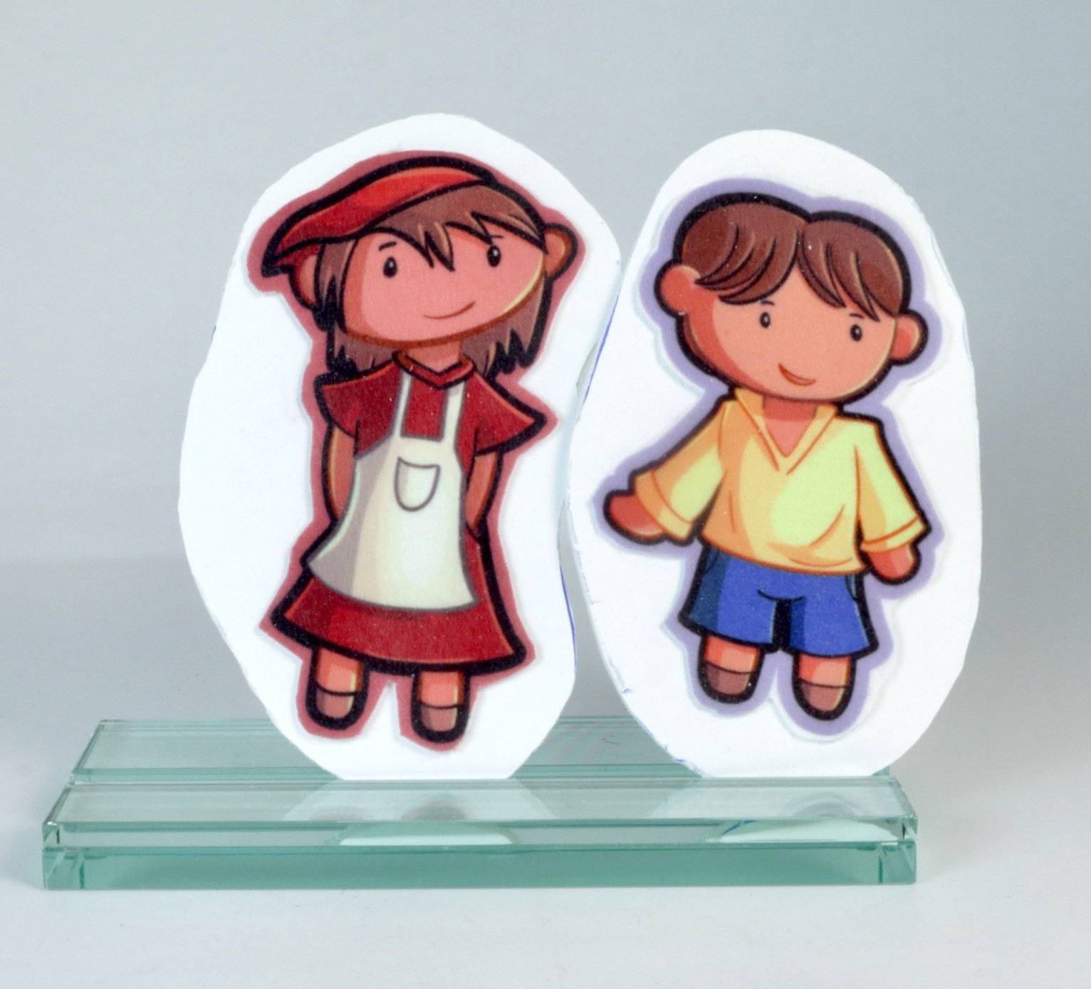 Set of Jack and the Beanstalk Story Characters, Felt on Foam Board