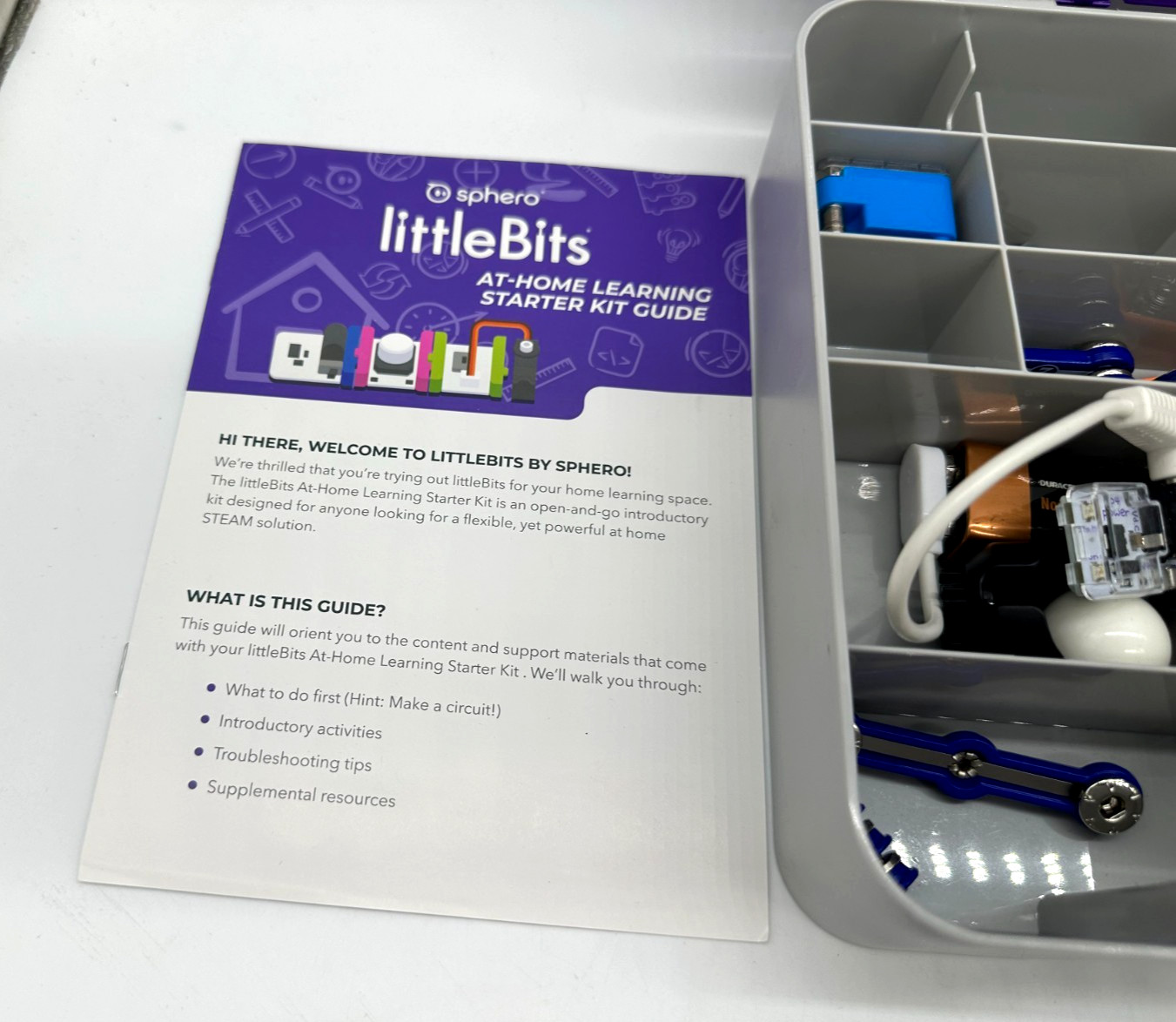 Sphero LittleBits STEAM+ Box & Parts (Read description)