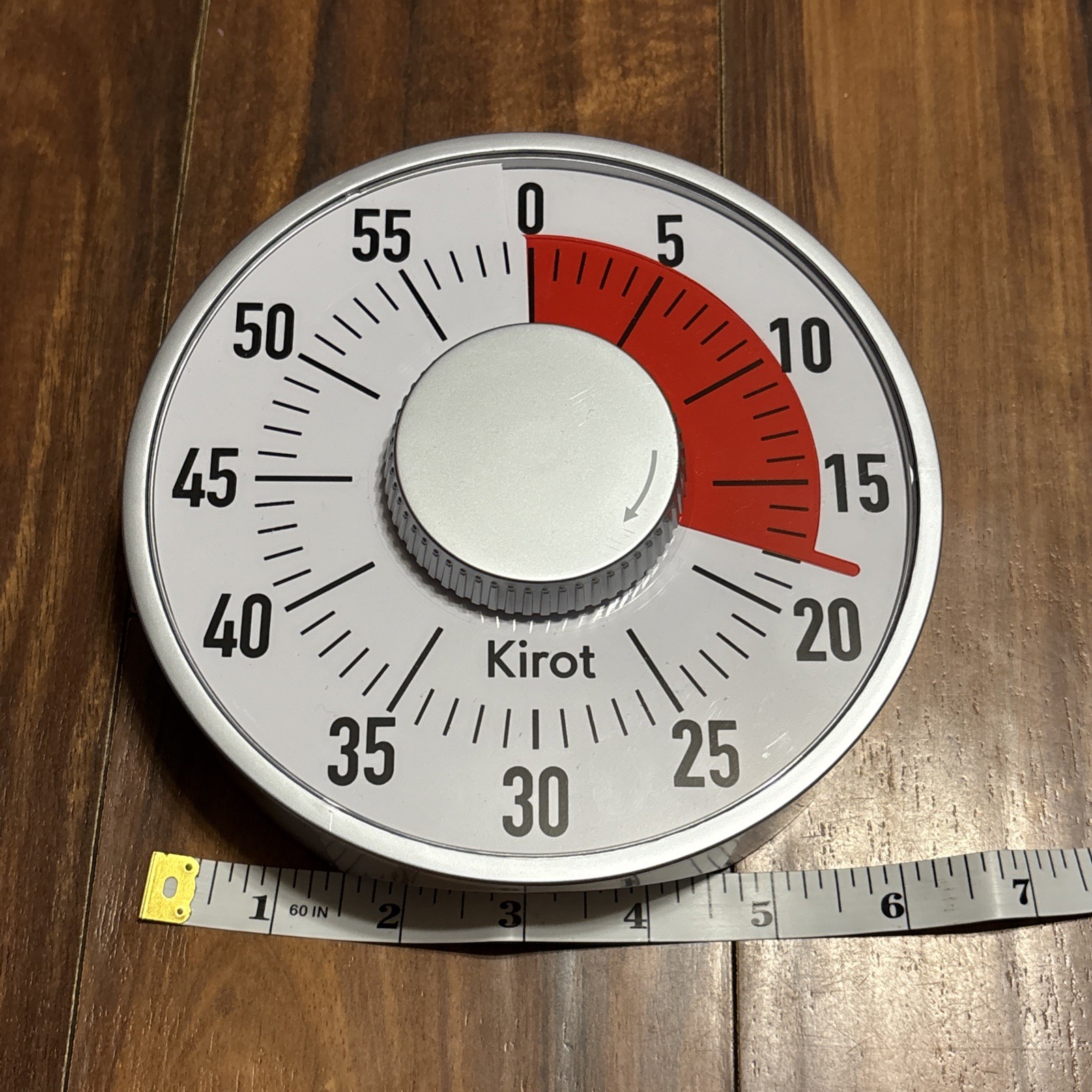 6″ Timer Large Screen Mechanical Countdown Kitchen Easy To See Magnet Stand