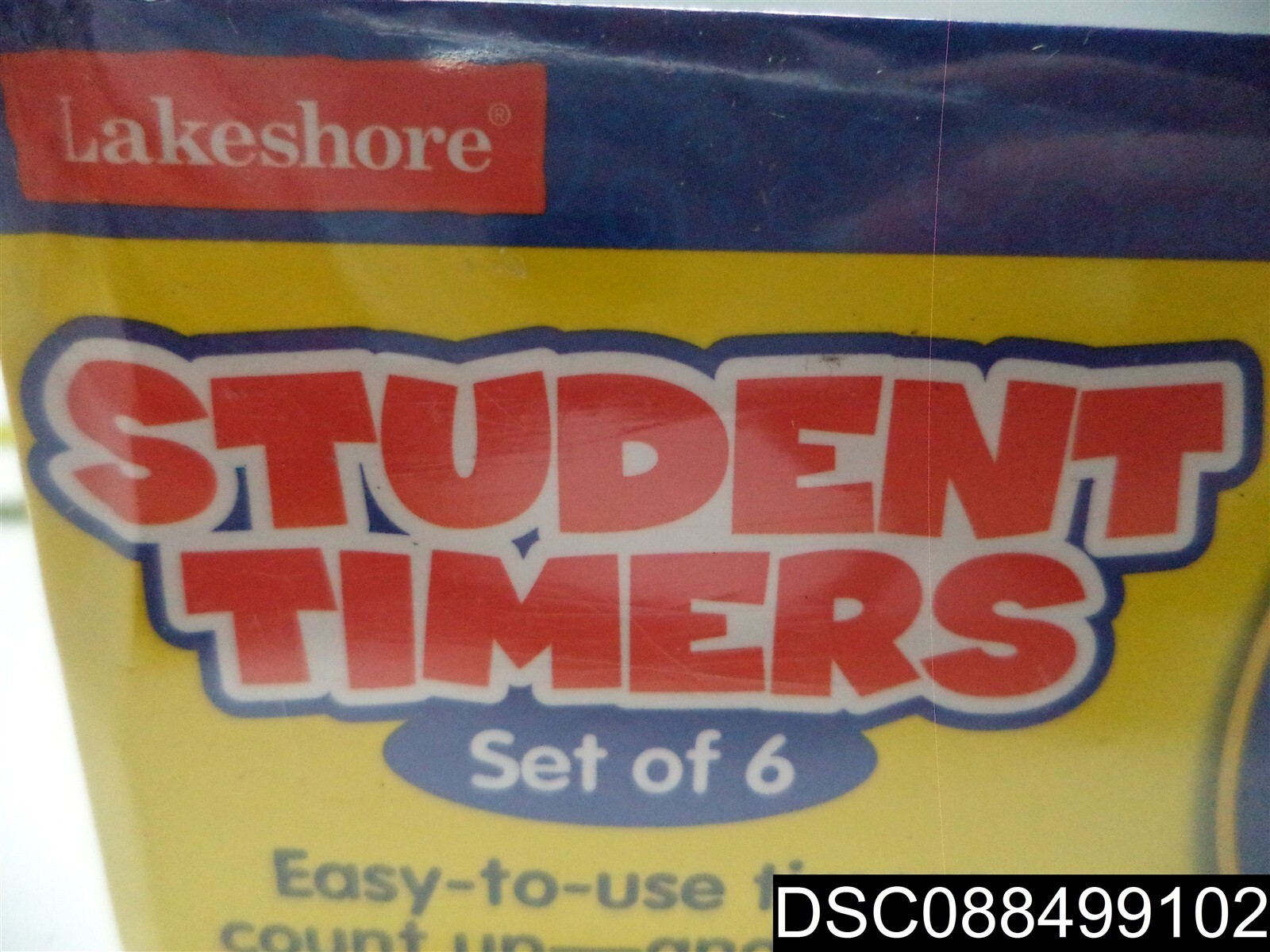 Qty= 6: Lakeshore Student Timers Individual Student Timer , HH828