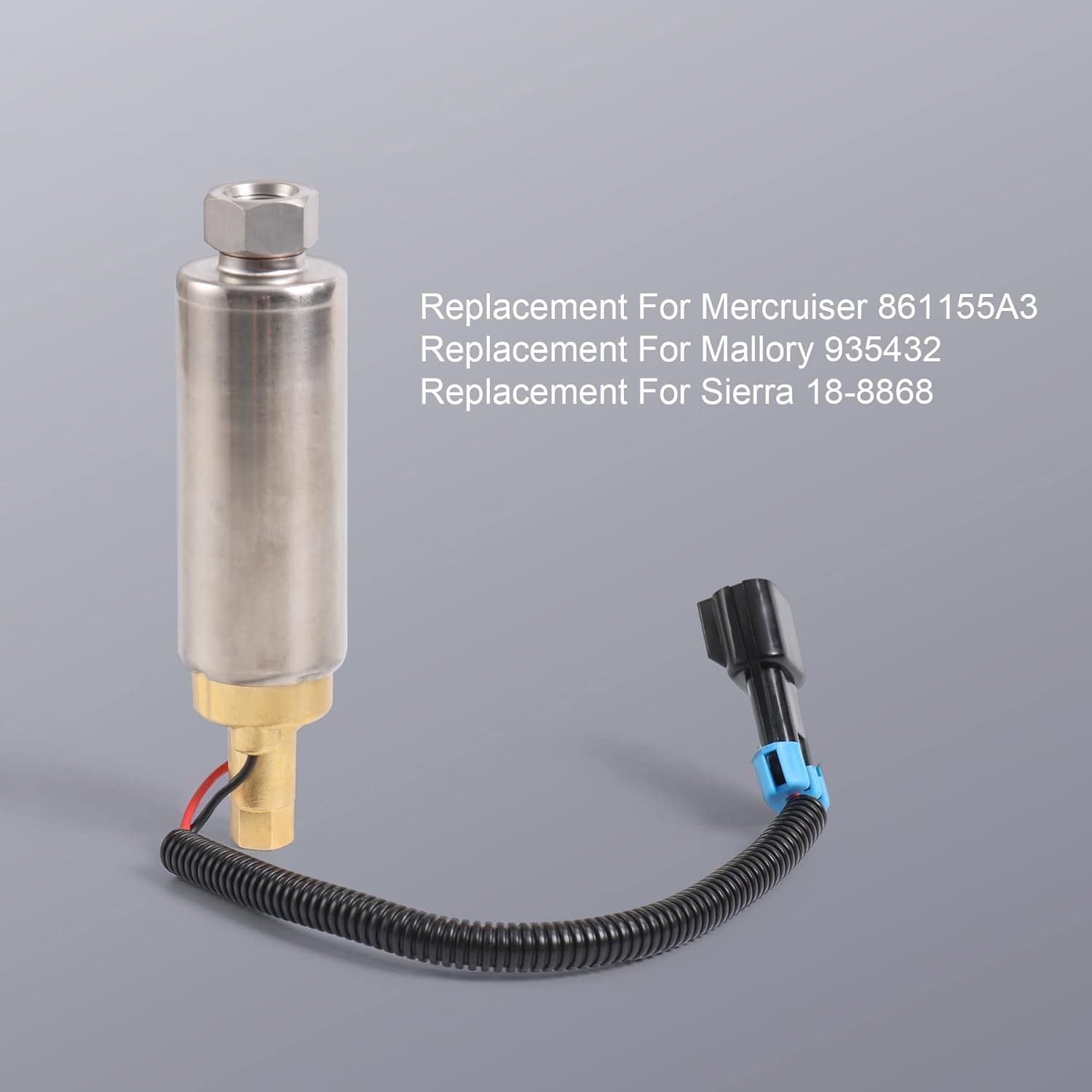 Electric Fuel Pump 861155A3 Replacement For Mercury Mercruiser Marine Boat 4.3L