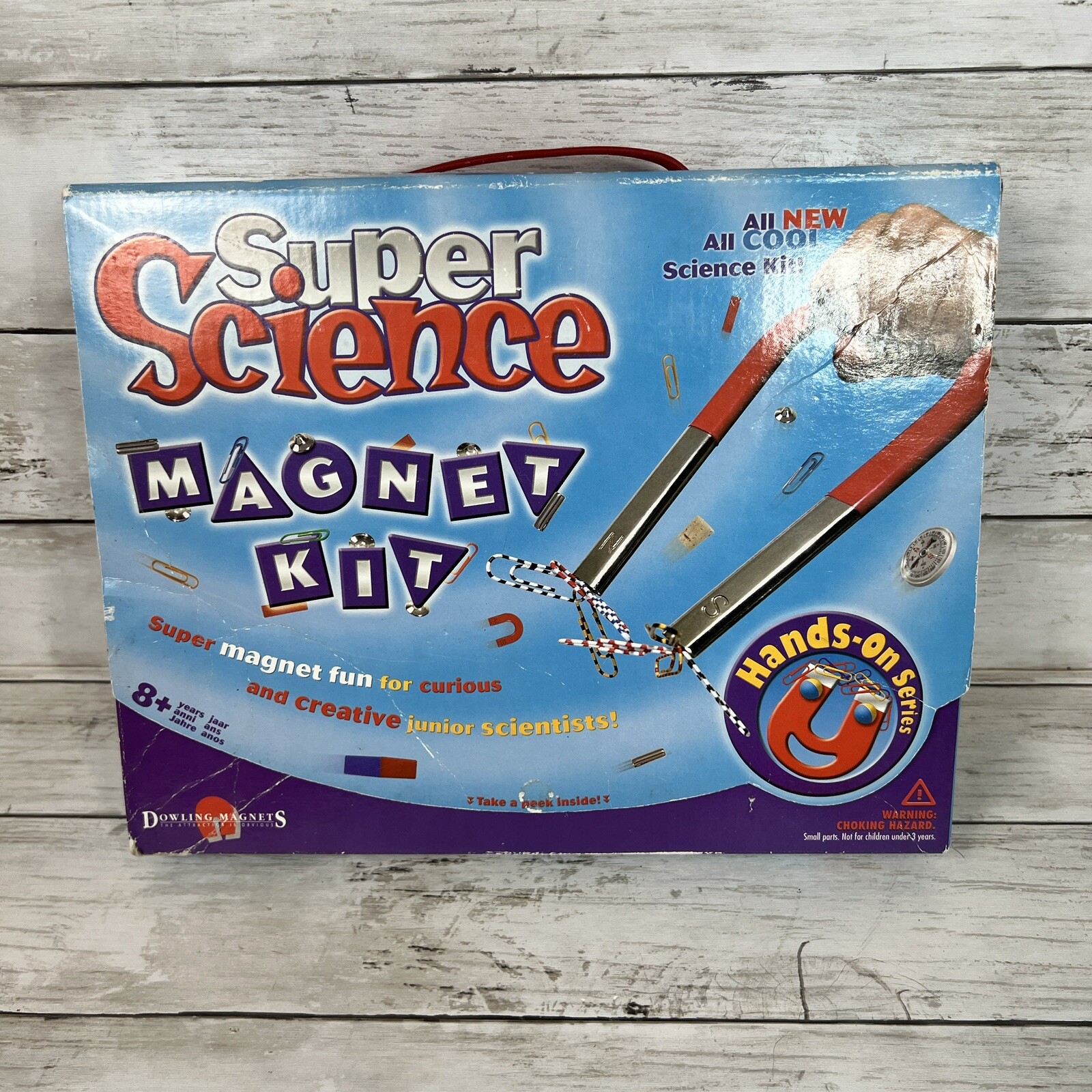 Super Science Magnet Kit by Dowling Magnets Learning Incomplete & Missing Pieces