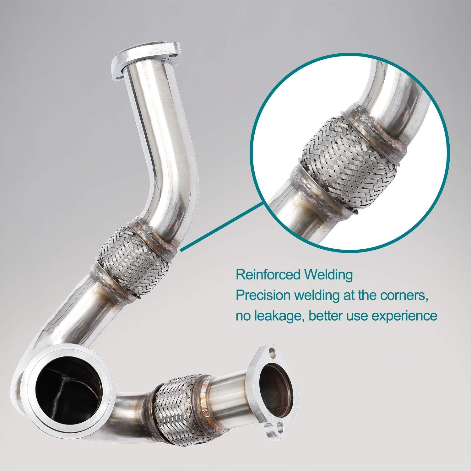 HQPASFY Turbocharger Y-Pipe Up Pipe for 2003-2007 Ford 6.0L Powerstroke Diese…