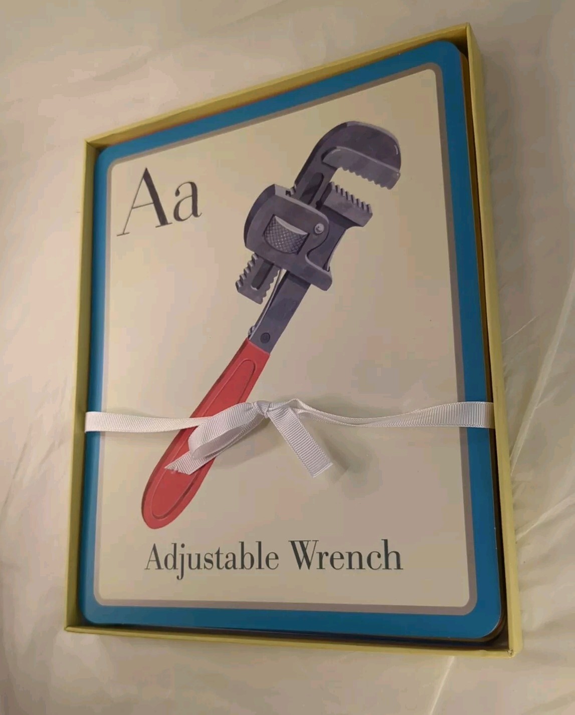EEBOO Hardware Store Alphabet Wall Art 8”X10” Tool Construct Homeschool Display