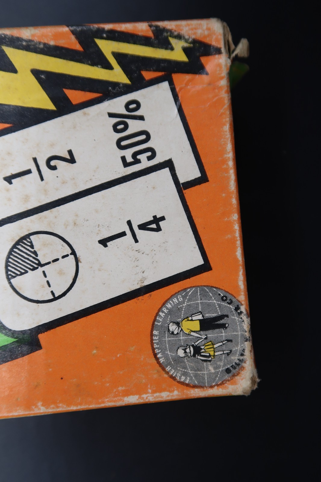 Fractions Flash Cards Learn Parent Teacher Numbers Math Arithmetic Home School