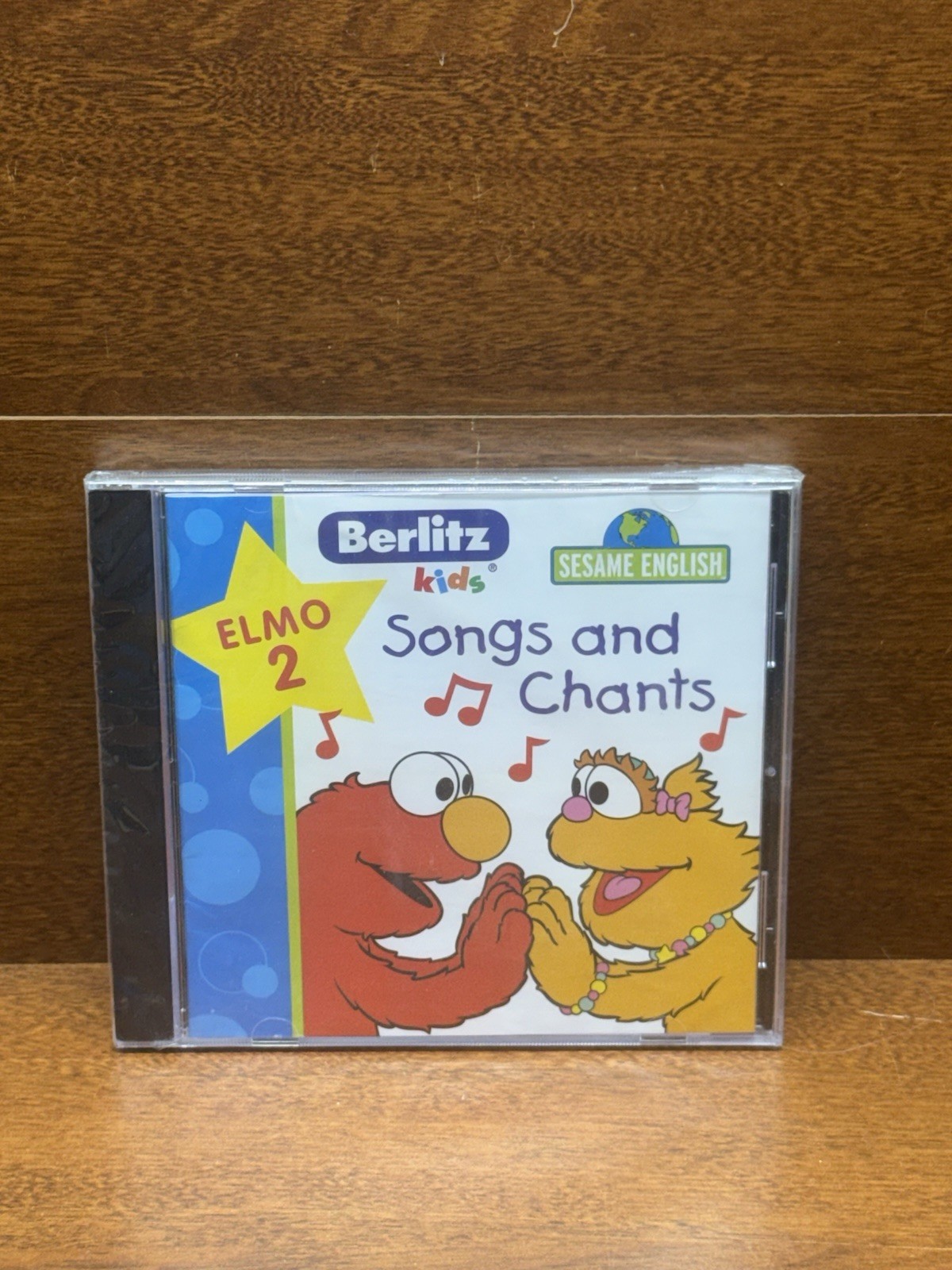 Berlin’s Kids Sesame English Elmo 2 Songs & Chants CD New Sealed 2001