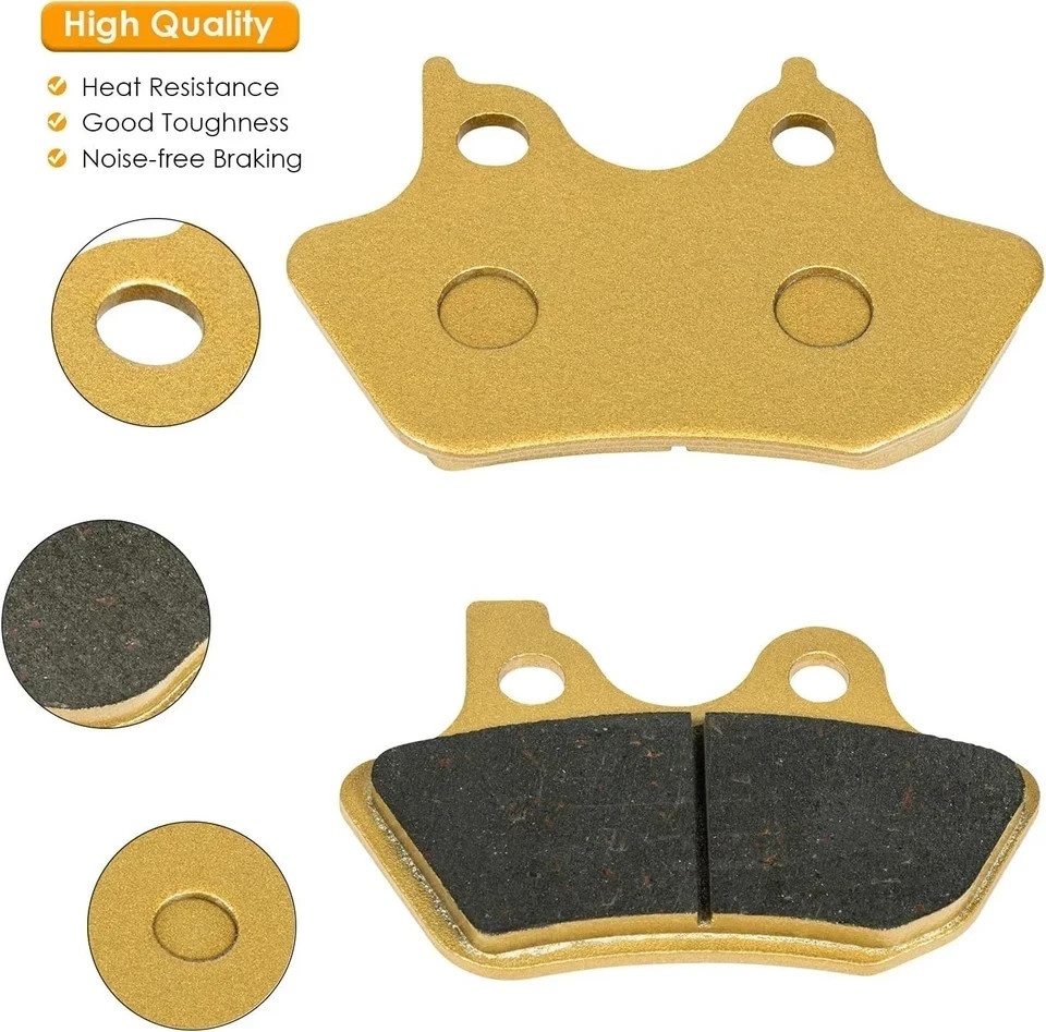 Brake Pads Heavy-duty Ceramics for Harley Davidson 2000-2007 Touring Flhtcu-i