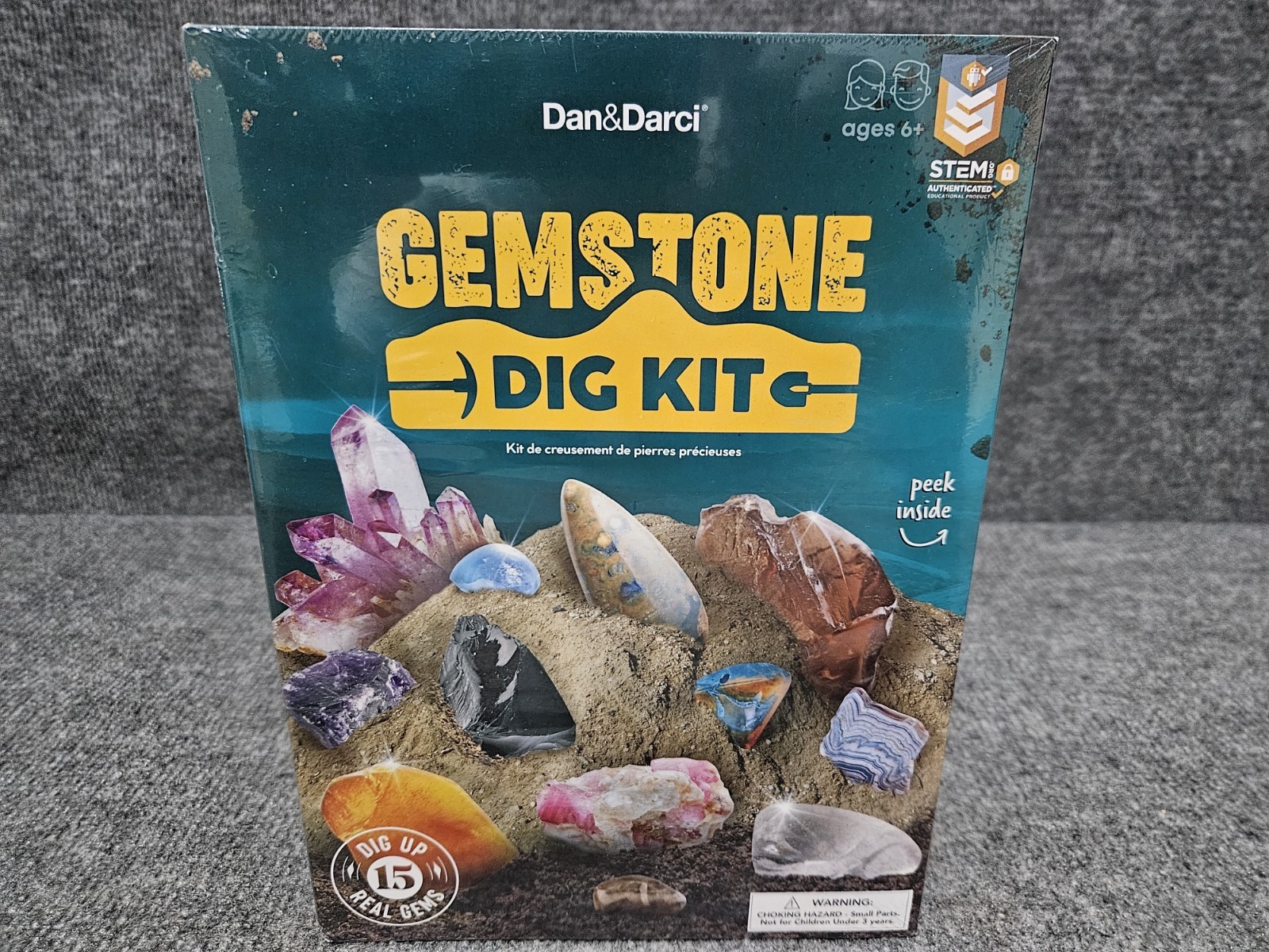 Dan & Darci STEM Gemstone Dig Kit