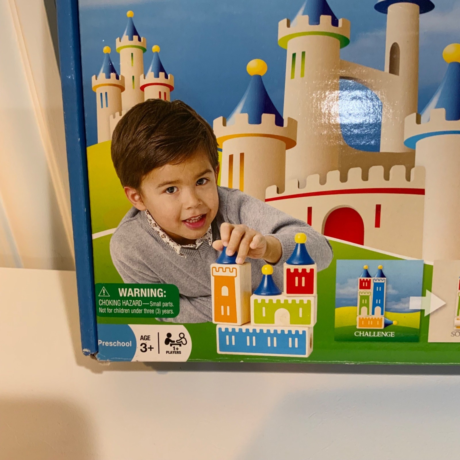 Castle Logix Educational Building Logic Game Multi Level Blocks Game
